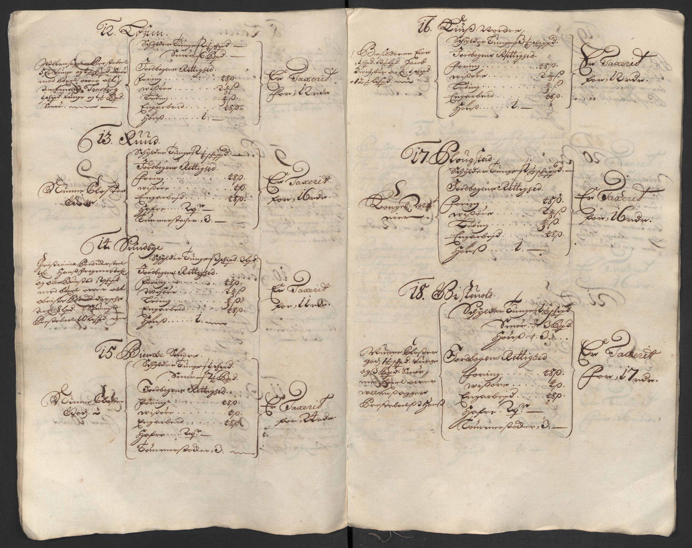 Rentekammeret inntil 1814, Reviderte regnskaper, Fogderegnskap, AV/RA-EA-4092/R12/L0710: Fogderegnskap Øvre Romerike, 1698, p. 292