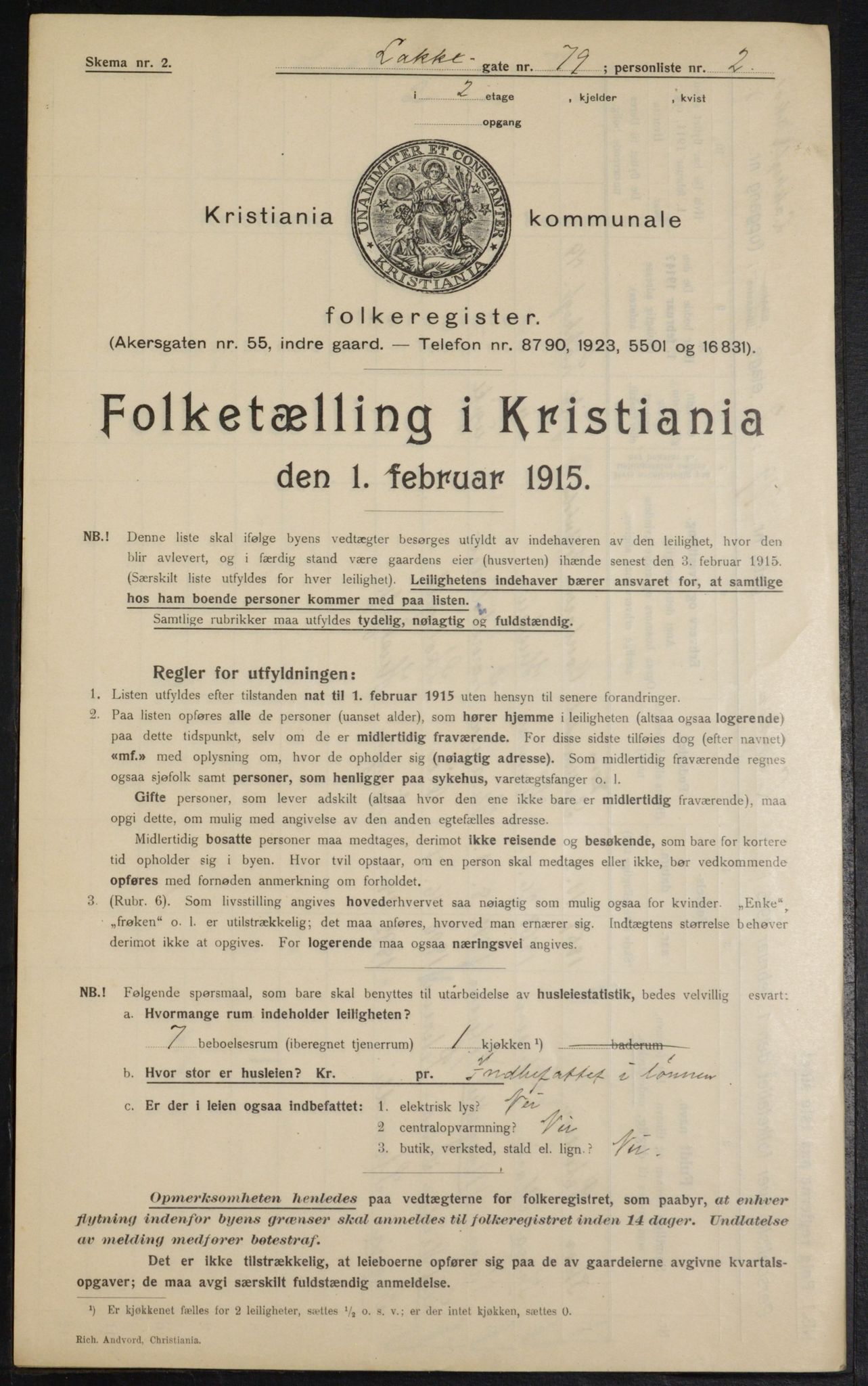 OBA, Municipal Census 1915 for Kristiania, 1915, p. 55771