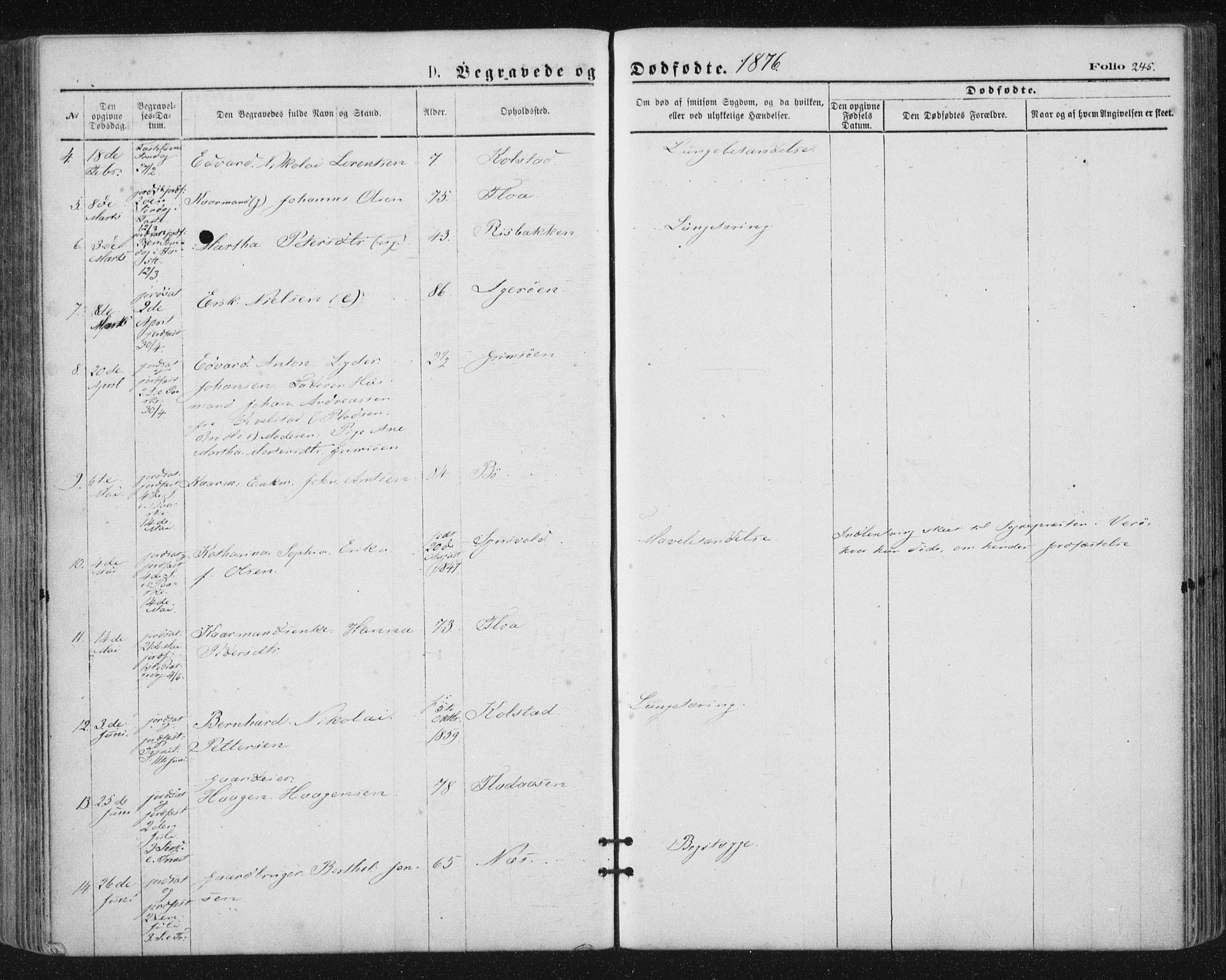 Ministerialprotokoller, klokkerbøker og fødselsregistre - Nordland, AV/SAT-A-1459/816/L0241: Parish register (official) no. 816A07, 1870-1885, p. 245