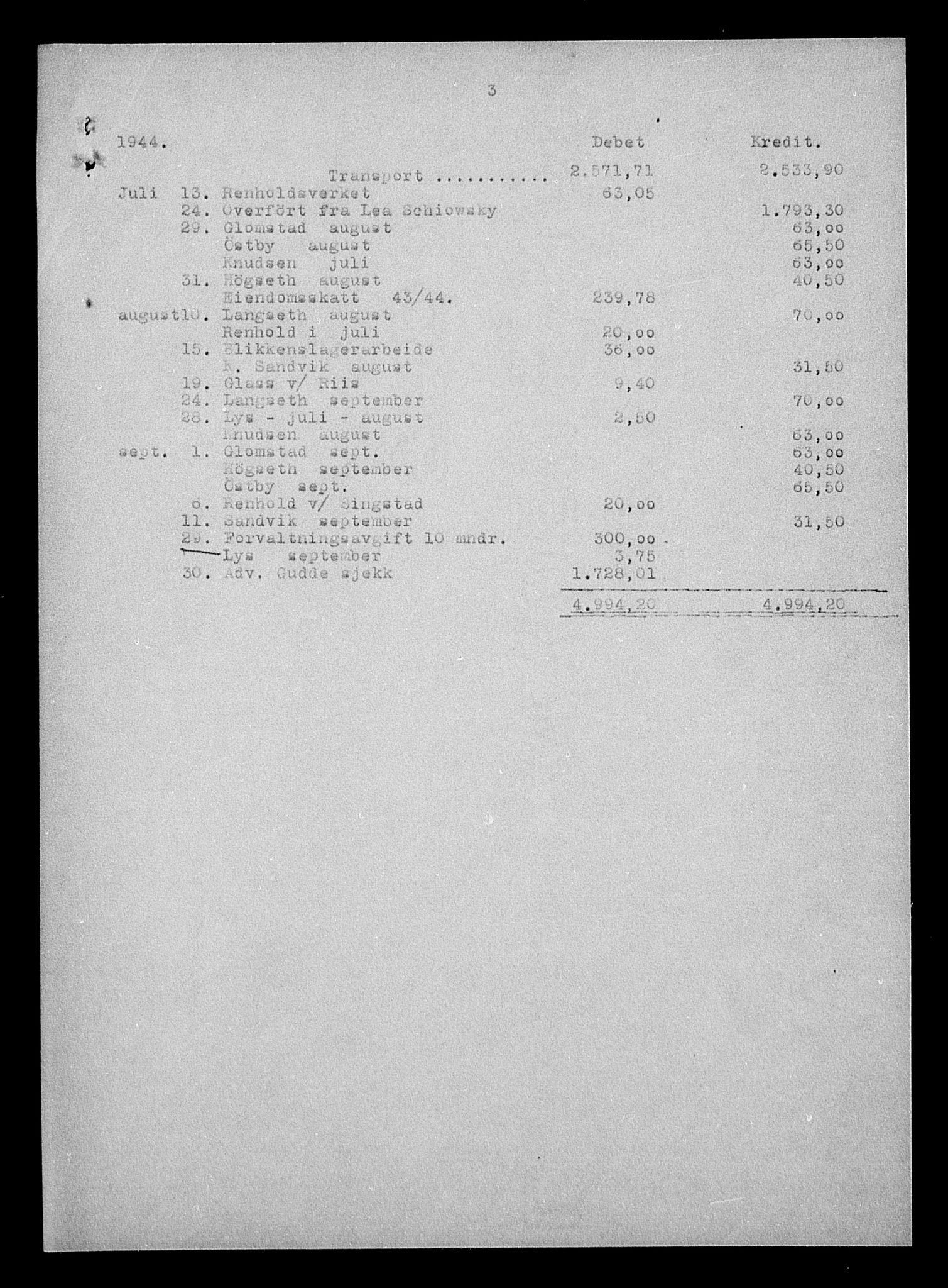 Justisdepartementet, Tilbakeføringskontoret for inndratte formuer, AV/RA-S-1564/H/Hc/Hca/L0898: --, 1945-1947, p. 687