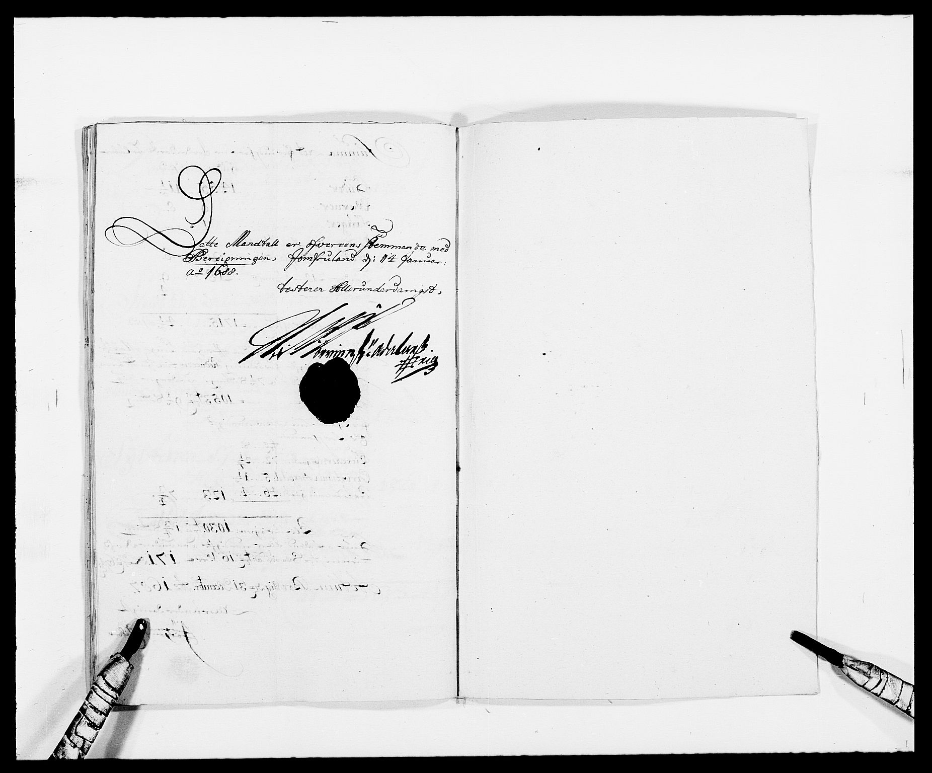 Rentekammeret inntil 1814, Reviderte regnskaper, Fogderegnskap, RA/EA-4092/R34/L2049: Fogderegnskap Bamble, 1685-1687, p. 359
