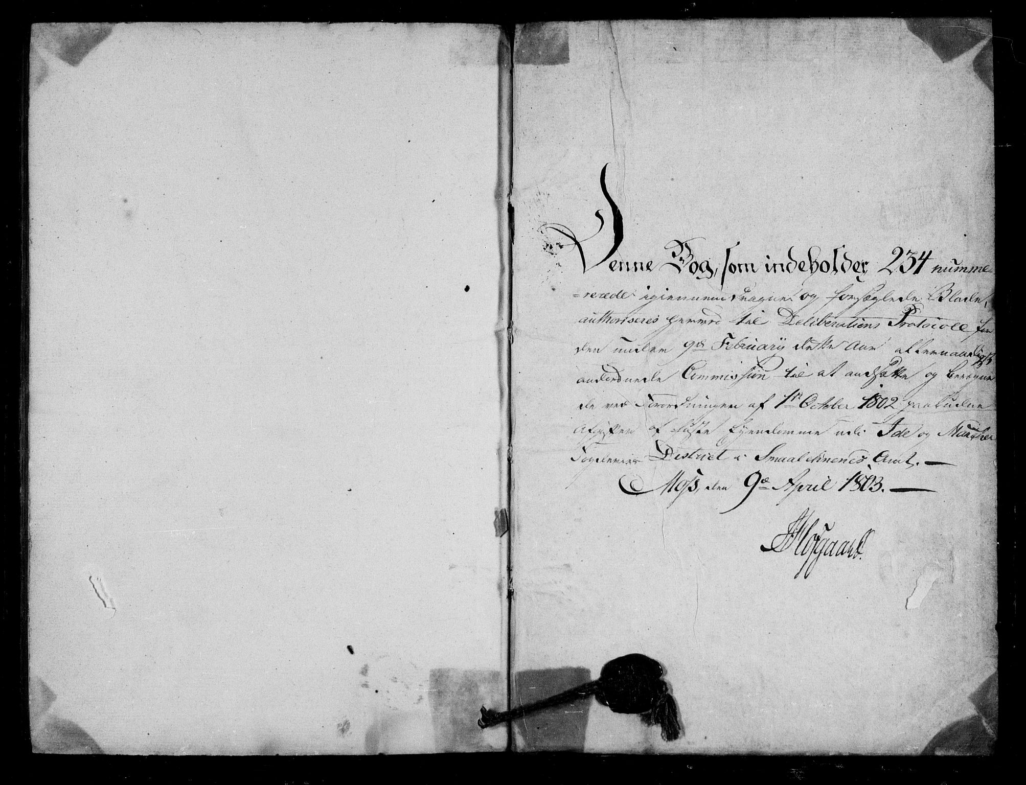 Rentekammeret inntil 1814, Realistisk ordnet avdeling, AV/RA-EA-4070/N/Ne/Nea/L0004: Idd og Marker fogderi. Deliberasjonsprotokoll, 1803, p. 102