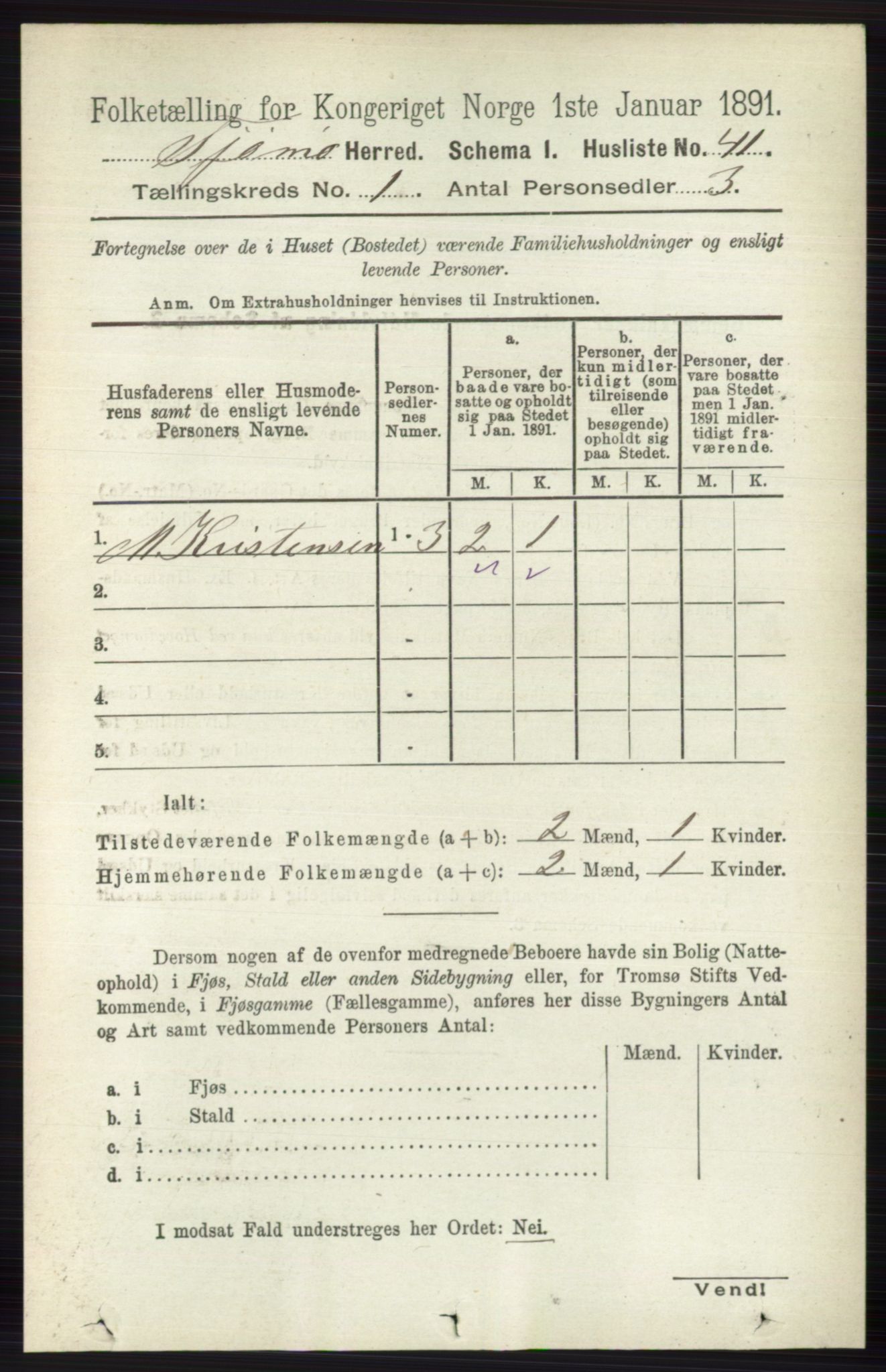 RA, 1891 census for 0723 Tjøme, 1891, p. 68