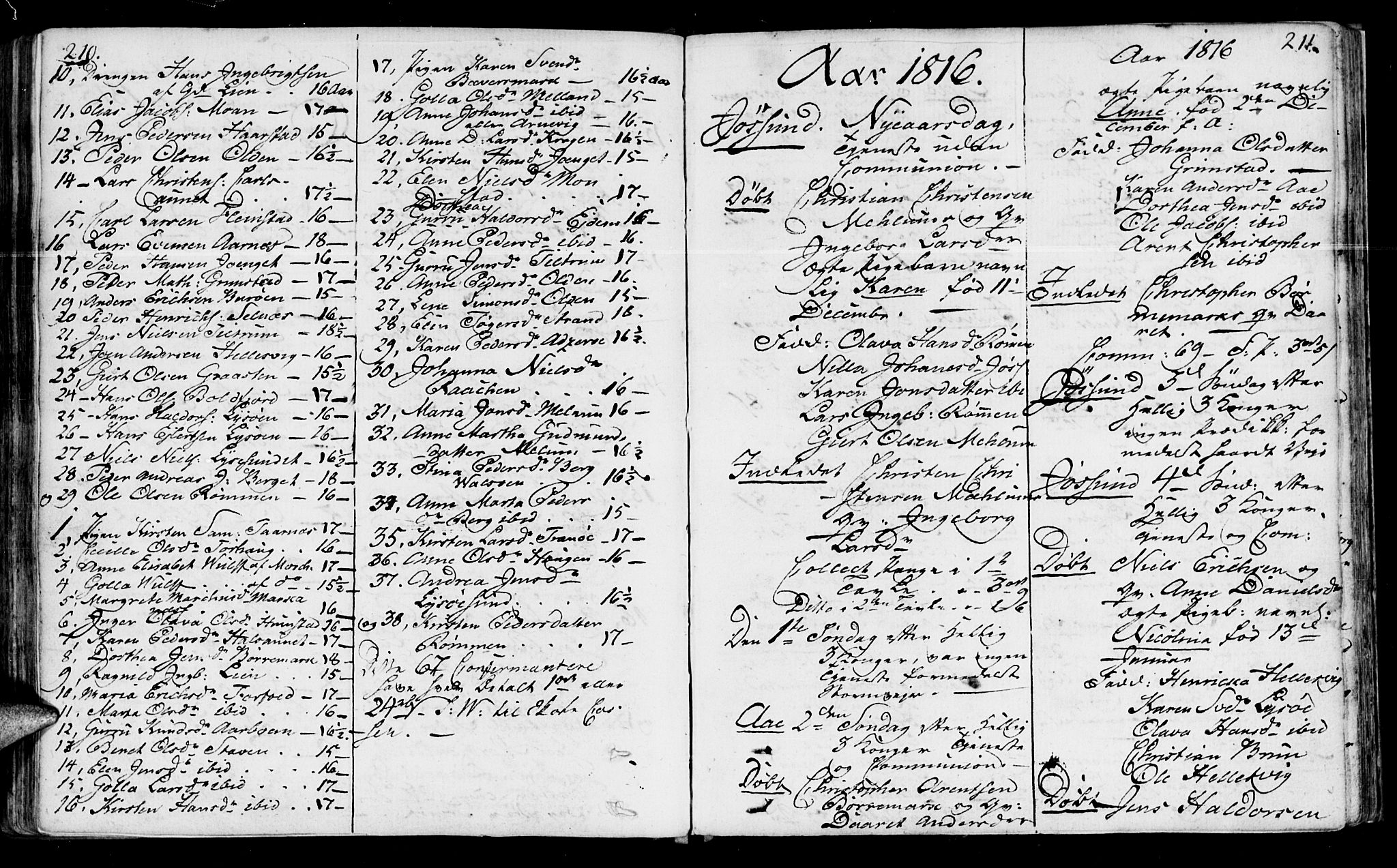 Ministerialprotokoller, klokkerbøker og fødselsregistre - Sør-Trøndelag, SAT/A-1456/655/L0674: Parish register (official) no. 655A03, 1802-1826, p. 210-211