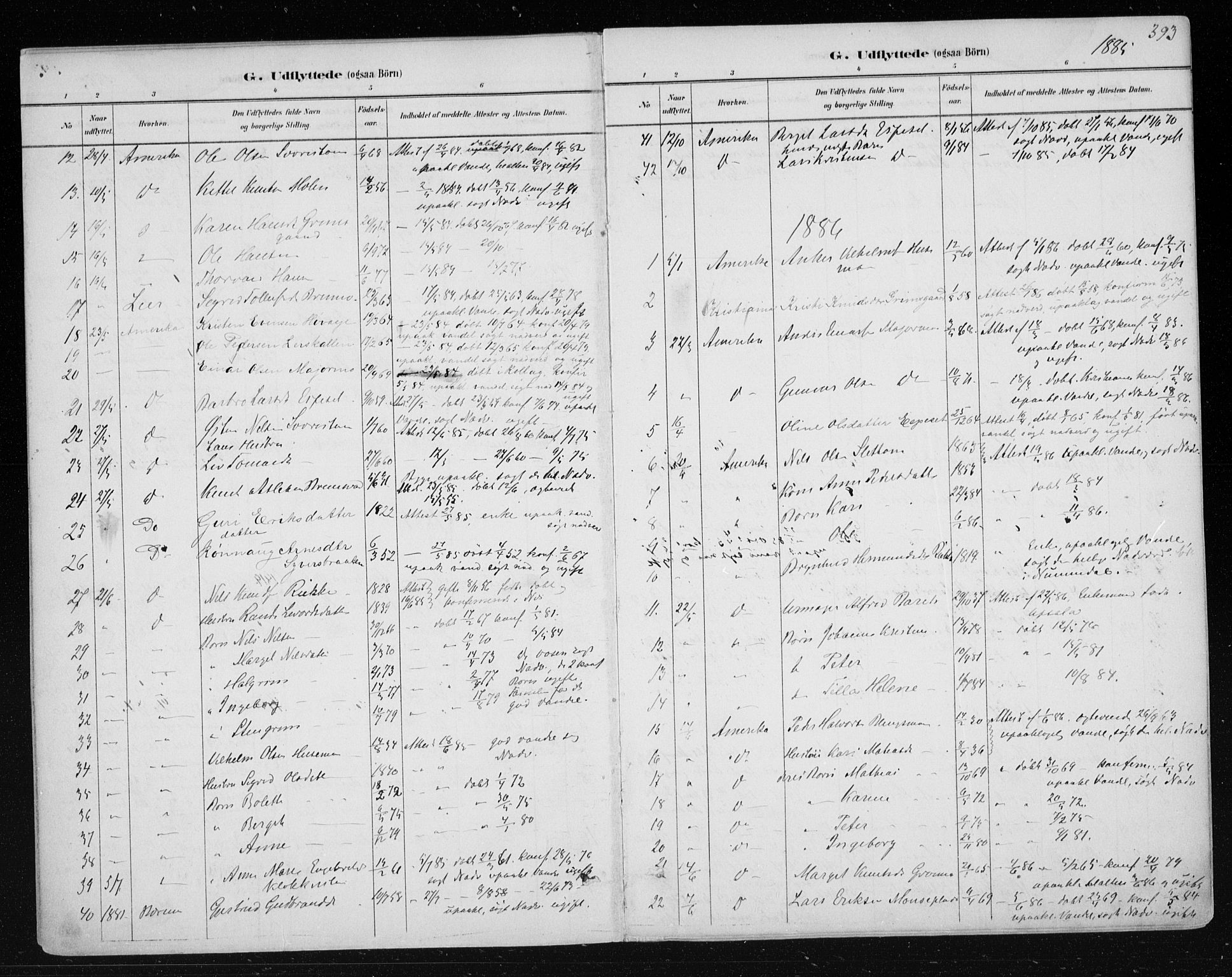 Nes kirkebøker, SAKO/A-236/F/Fa/L0011: Parish register (official) no. 11, 1881-1912, p. 393