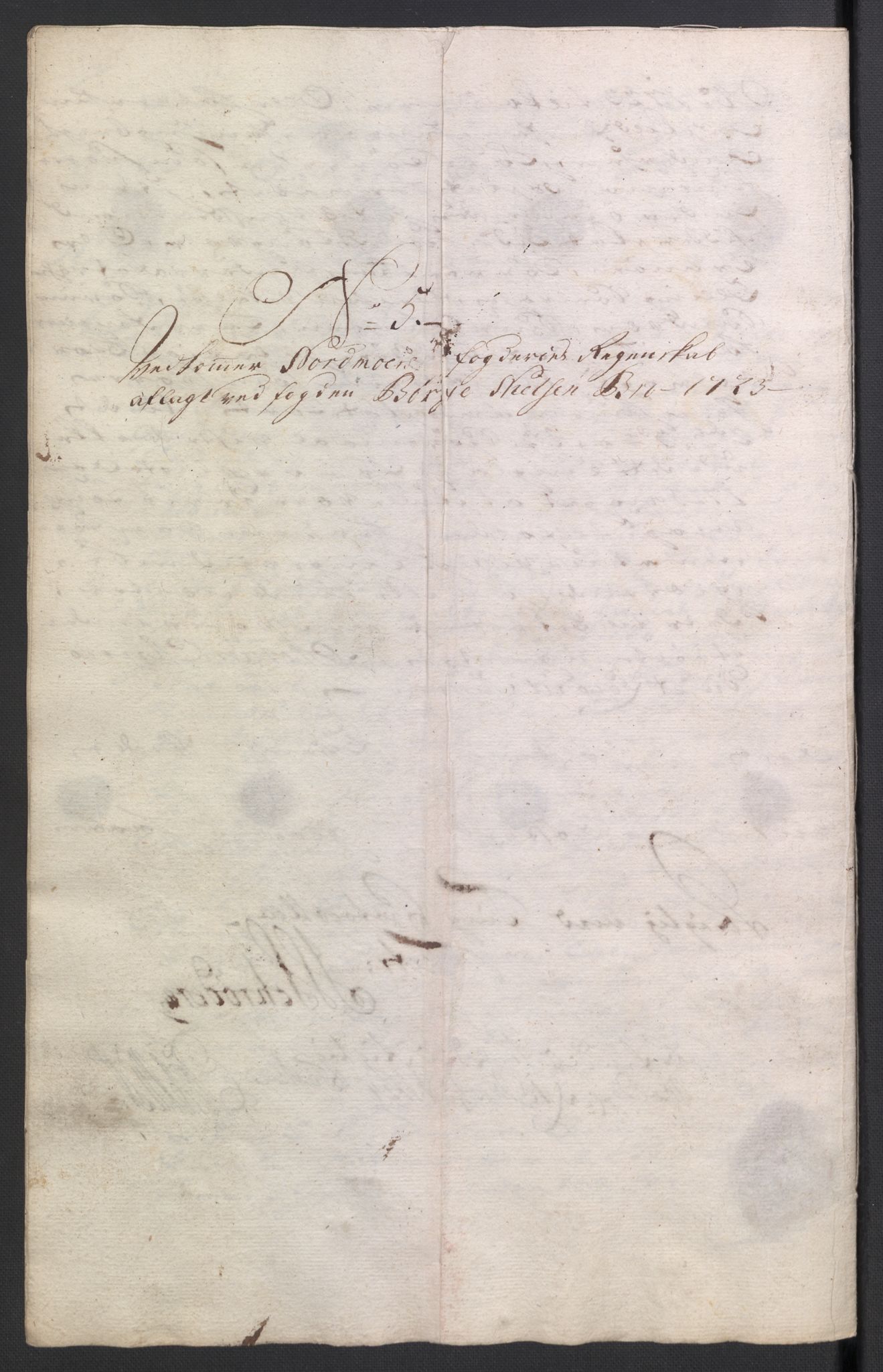 Rentekammeret inntil 1814, Reviderte regnskaper, Fogderegnskap, RA/EA-4092/R56/L3756: Fogderegnskap Nordmøre, 1723, p. 107