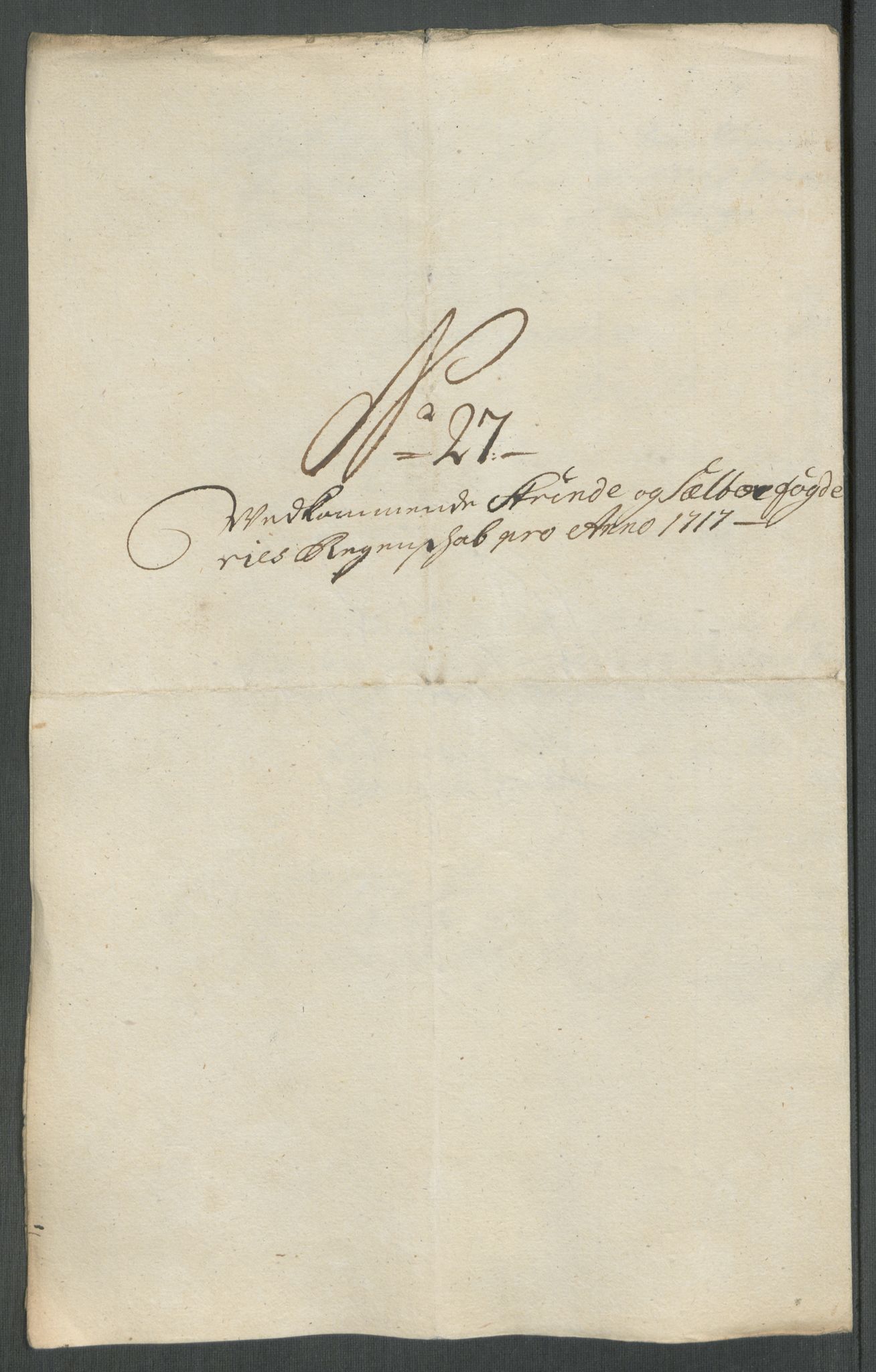 Rentekammeret inntil 1814, Reviderte regnskaper, Fogderegnskap, AV/RA-EA-4092/R61/L4116: Fogderegnskap Strinda og Selbu, 1717-1718, p. 211