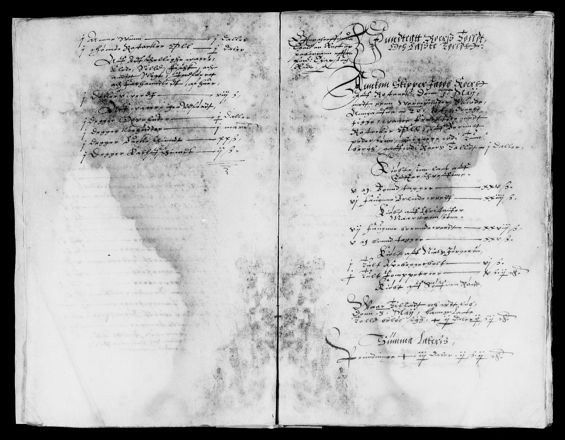 Rentekammeret inntil 1814, Reviderte regnskaper, Lensregnskaper, AV/RA-EA-5023/R/Rb/Rba/L0035: Akershus len, 1614-1615