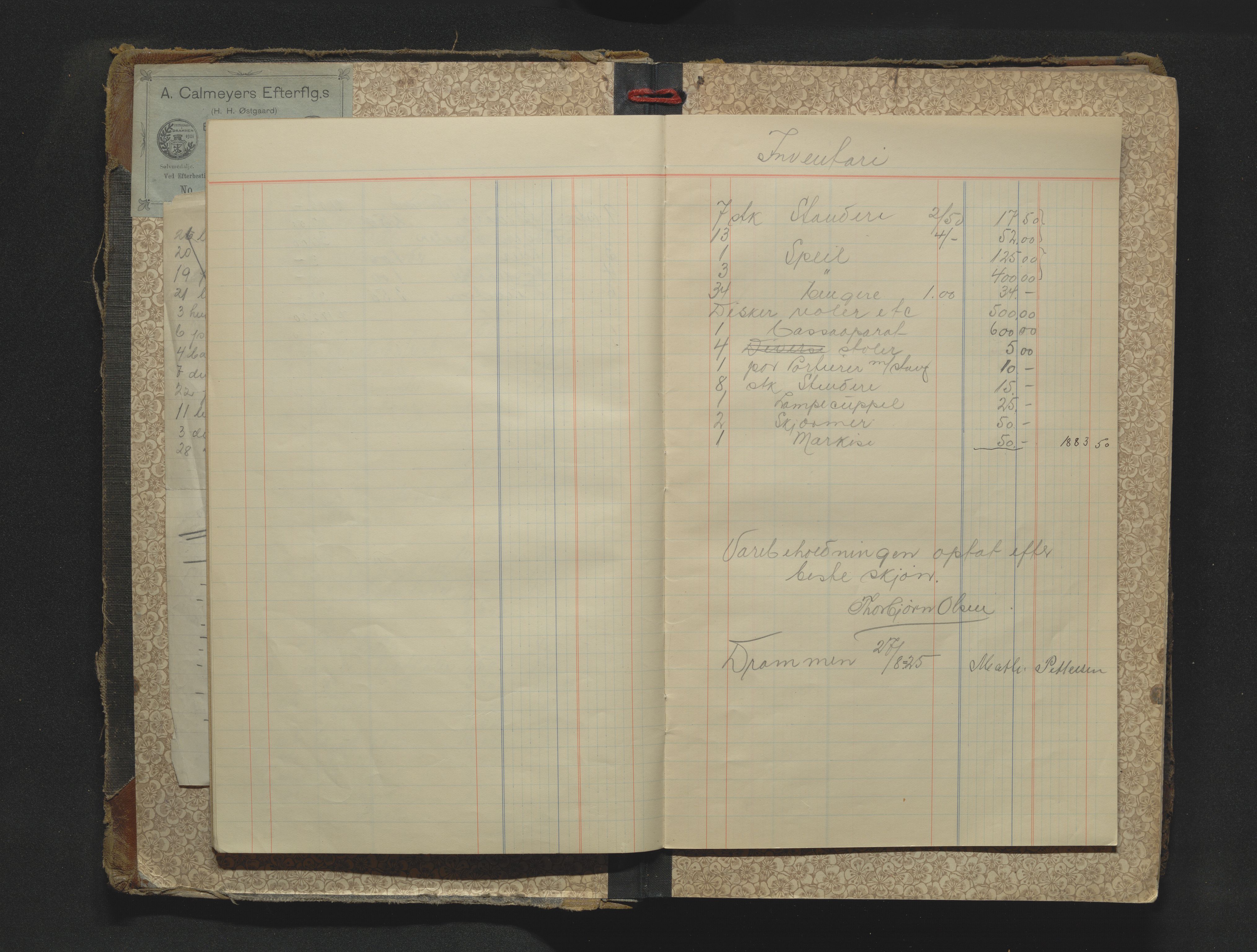 Drammen byfogd, AV/SAKO-A-222/H/Hb/Hbb/L0011: Registreringsprotokoll., 1908-1926