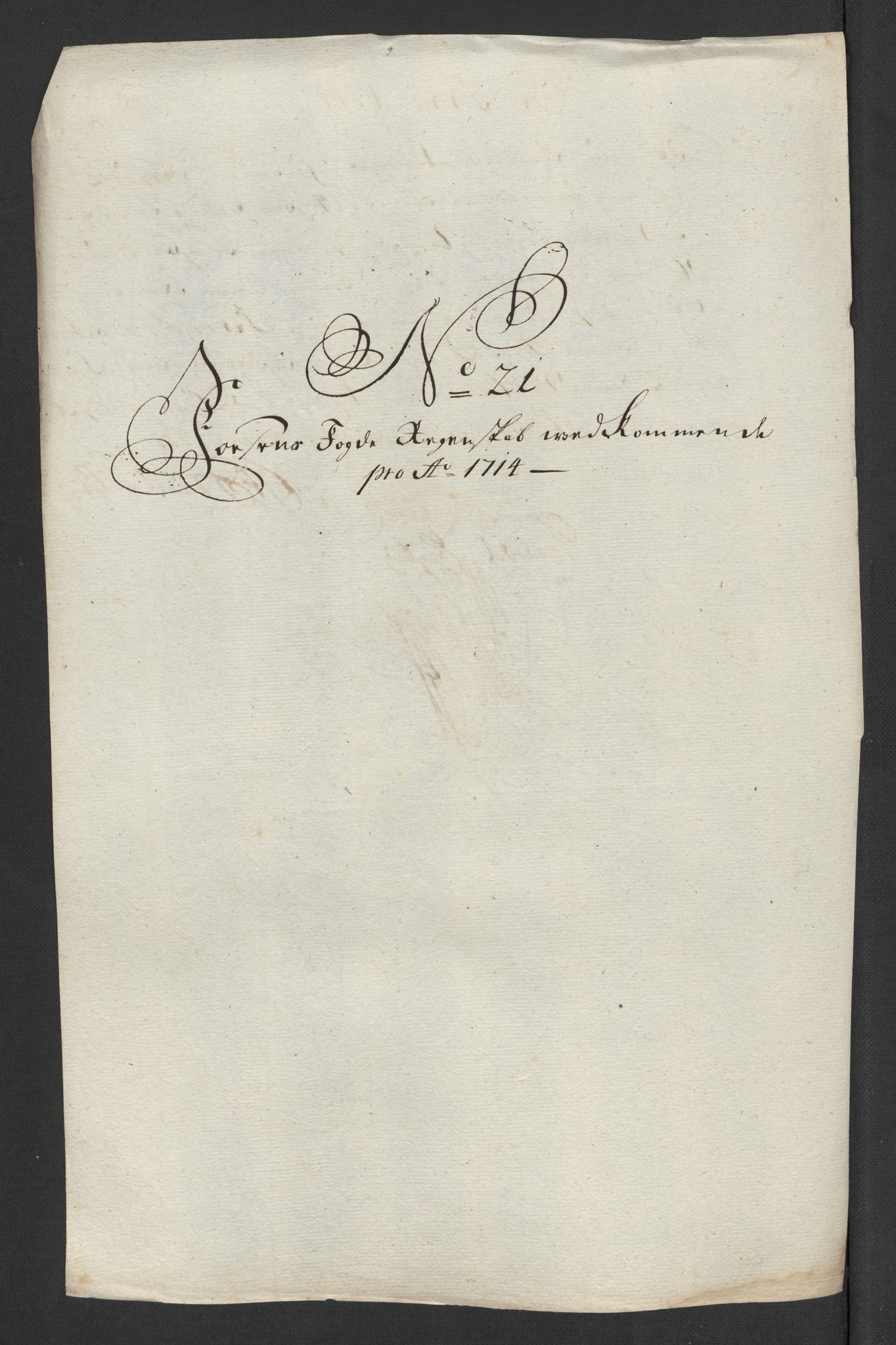 Rentekammeret inntil 1814, Reviderte regnskaper, Fogderegnskap, RA/EA-4092/R57/L3862: Fogderegnskap Fosen, 1714, p. 165