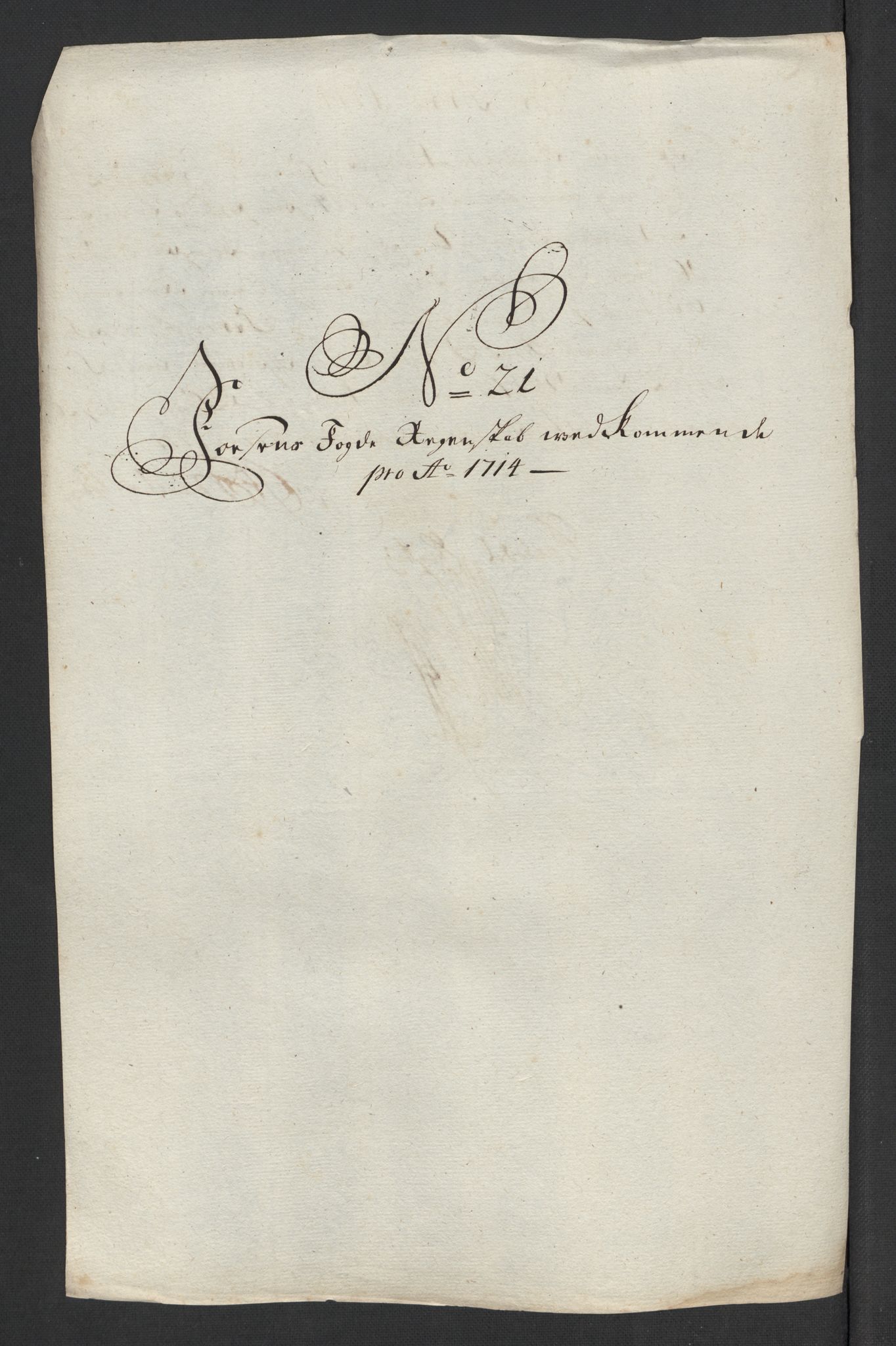 Rentekammeret inntil 1814, Reviderte regnskaper, Fogderegnskap, AV/RA-EA-4092/R57/L3862: Fogderegnskap Fosen, 1714, p. 165