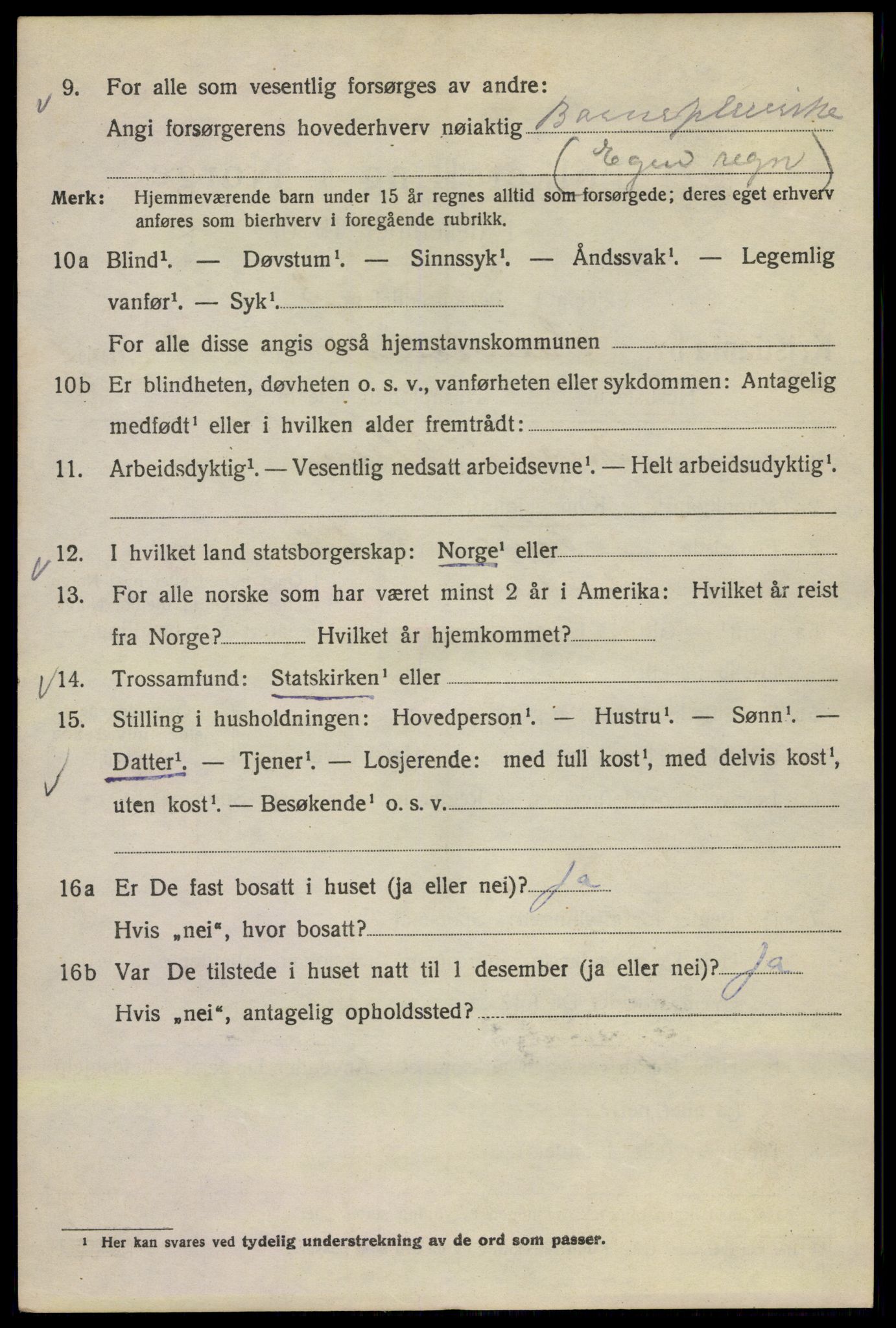 SAO, 1920 census for Kristiania, 1920, p. 477602