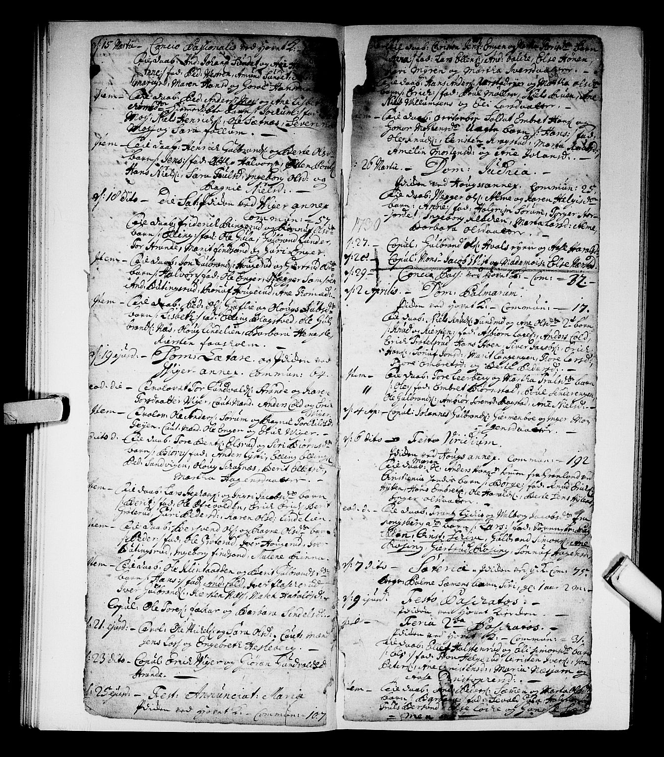 Norderhov kirkebøker, AV/SAKO-A-237/F/Fa/L0002b: Parish register (official) no. 2B, 1726-1739, p. 356-357