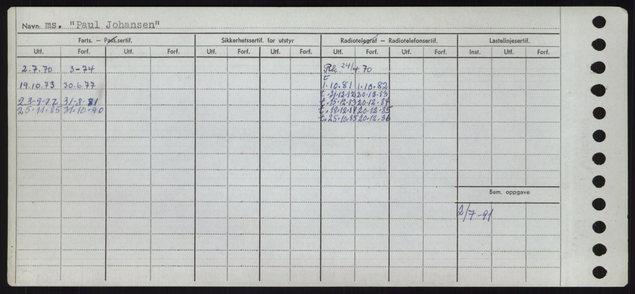 Sjøfartsdirektoratet med forløpere, Skipsmålingen, AV/RA-S-1627/H/Hd/L0029: Fartøy, P, p. 106