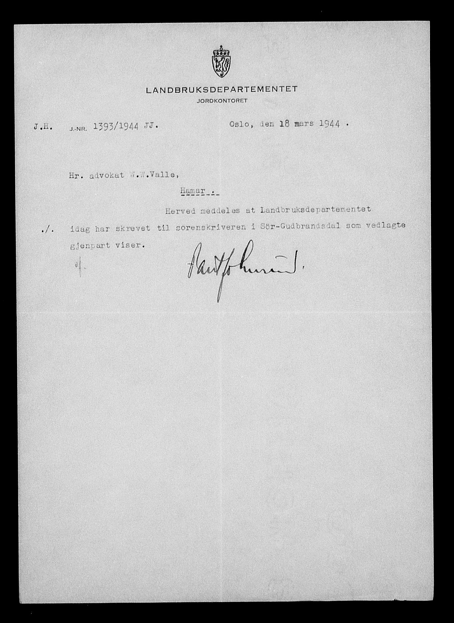 Justisdepartementet, Tilbakeføringskontoret for inndratte formuer, AV/RA-S-1564/H/Hc/Hcc/L0949: --, 1945-1947, p. 811