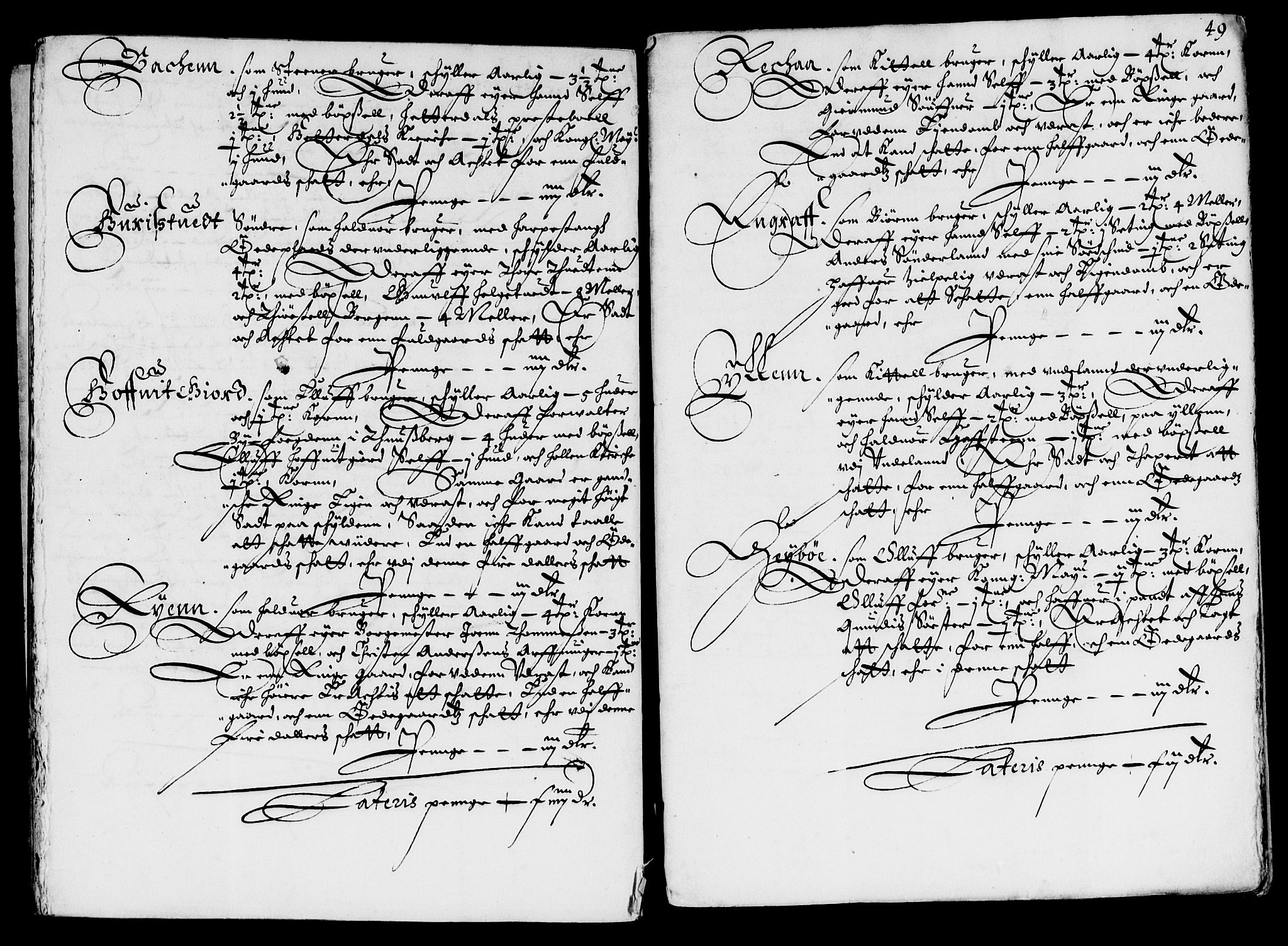 Rentekammeret inntil 1814, Reviderte regnskaper, Lensregnskaper, AV/RA-EA-5023/R/Rb/Rbp/L0038: Bratsberg len, 1651-1653