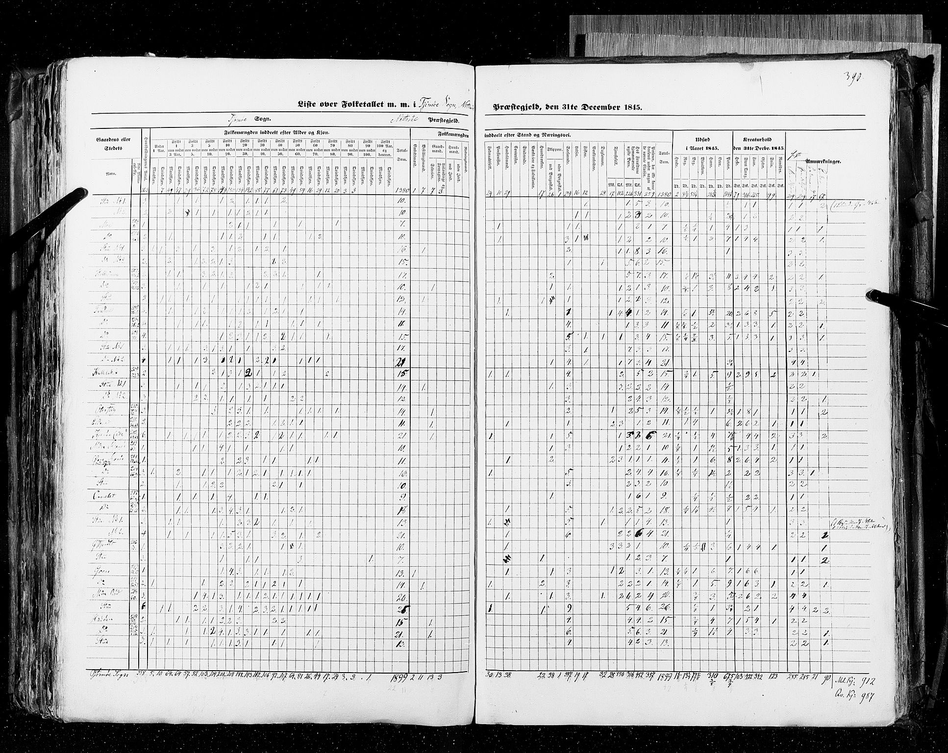 RA, Census 1845, vol. 4: Buskerud amt og Jarlsberg og Larvik amt, 1845, p. 390