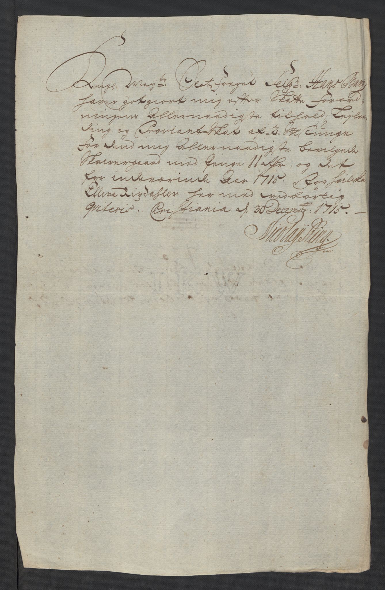 Rentekammeret inntil 1814, Reviderte regnskaper, Fogderegnskap, AV/RA-EA-4092/R10/L0453: Fogderegnskap Aker og Follo, 1715, p. 241