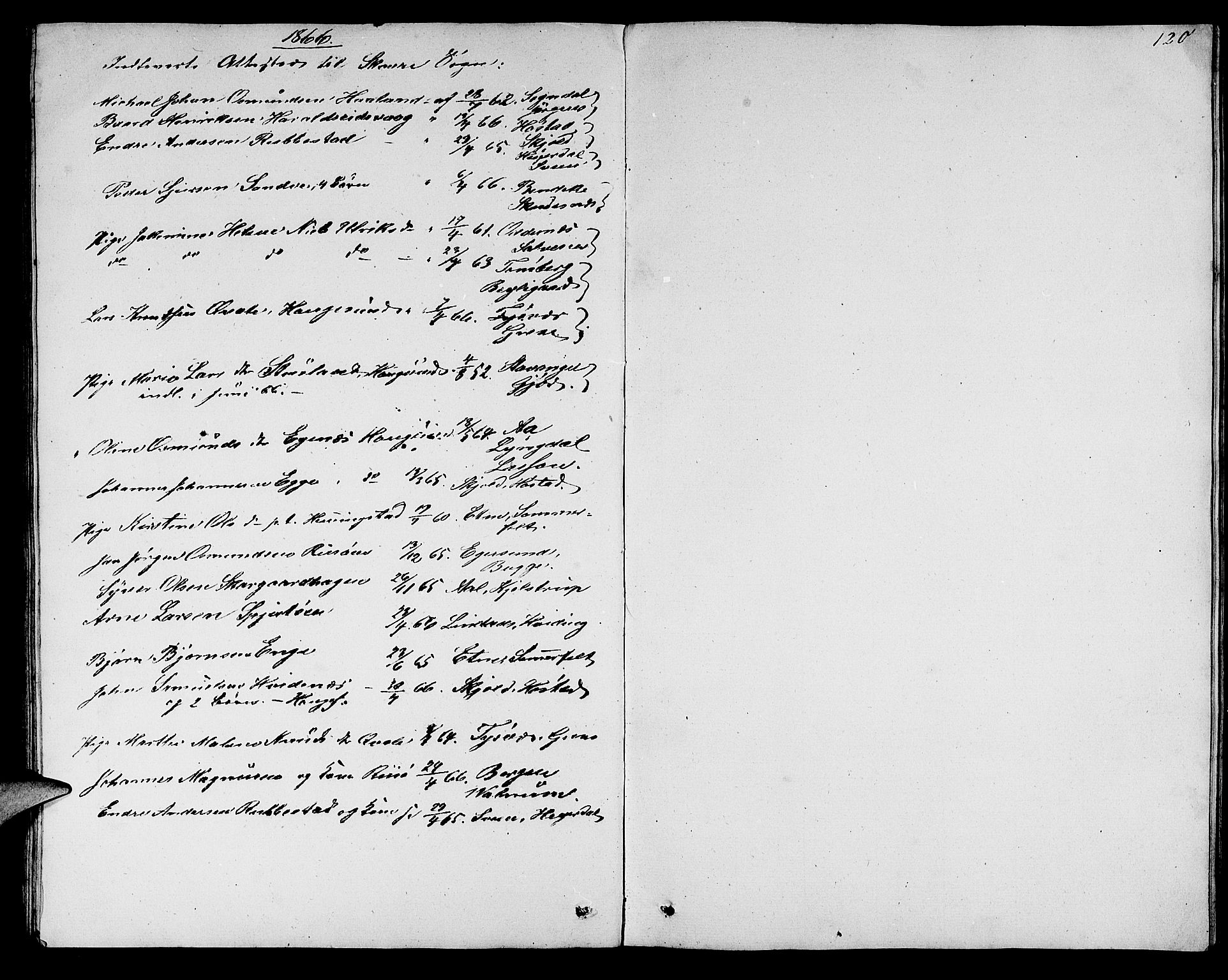 Torvastad sokneprestkontor, SAST/A -101857/H/Ha/Hab/L0004: Parish register (copy) no. B 4, 1850-1864, p. 118