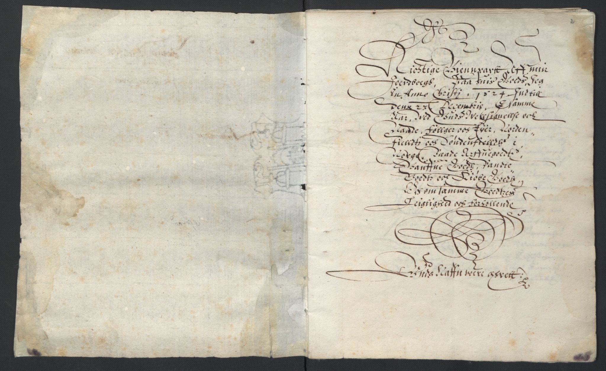 Stattholderembetet 1572-1771, AV/RA-EA-2870/Ek/L0007/0001: Jordebøker til utlikning av rosstjeneste 1624-1626: / Adelsjordebøker, 1624-1625, p. 5