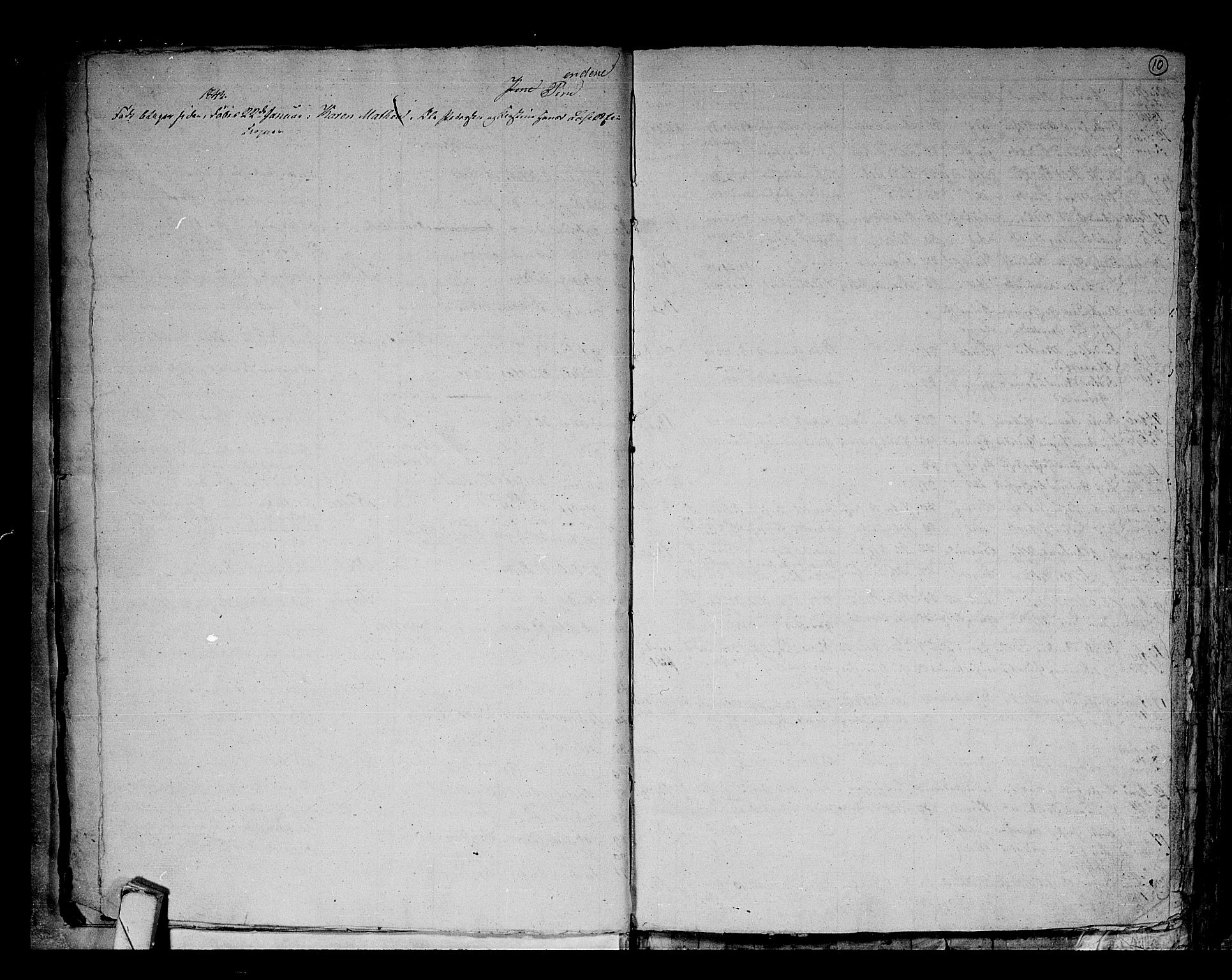 Lier kirkebøker, AV/SAKO-A-230/G/Ga/L0002: Parish register (copy) no. I 2, 1841-1862, p. 10