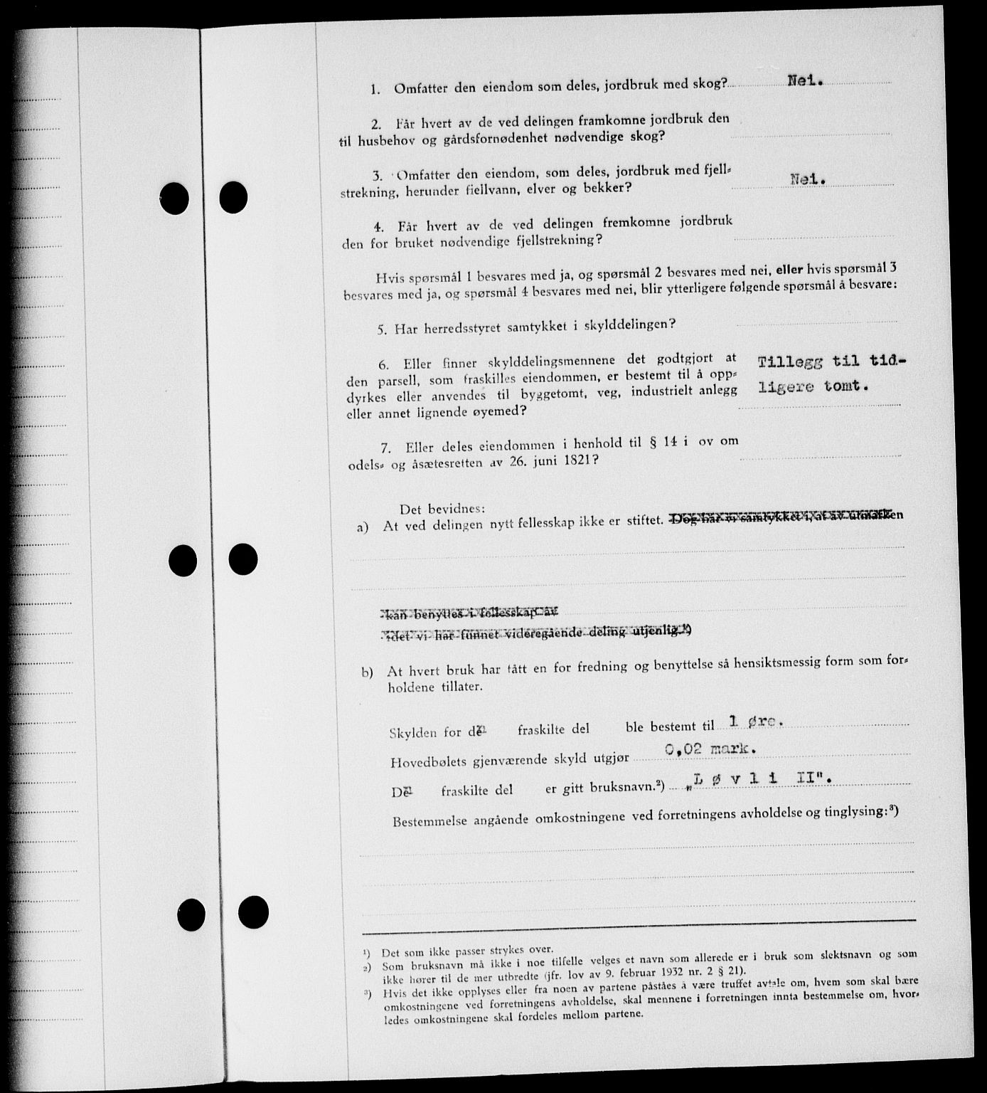 Onsøy sorenskriveri, SAO/A-10474/G/Ga/Gab/L0018: Mortgage book no. II A-18, 1946-1947, Diary no: : 2984/1946