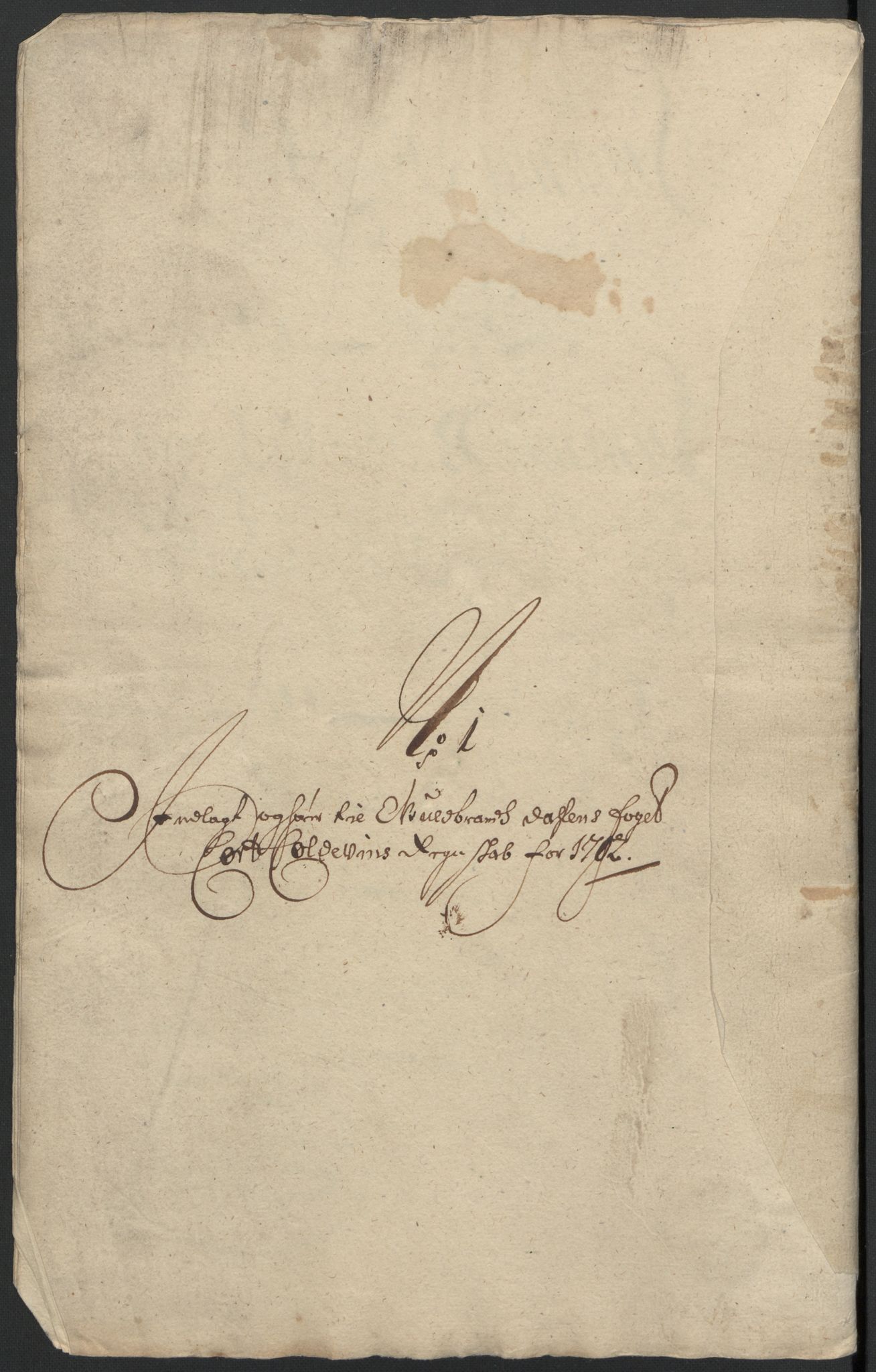 Rentekammeret inntil 1814, Reviderte regnskaper, Fogderegnskap, RA/EA-4092/R17/L1175: Fogderegnskap Gudbrandsdal, 1702, p. 38