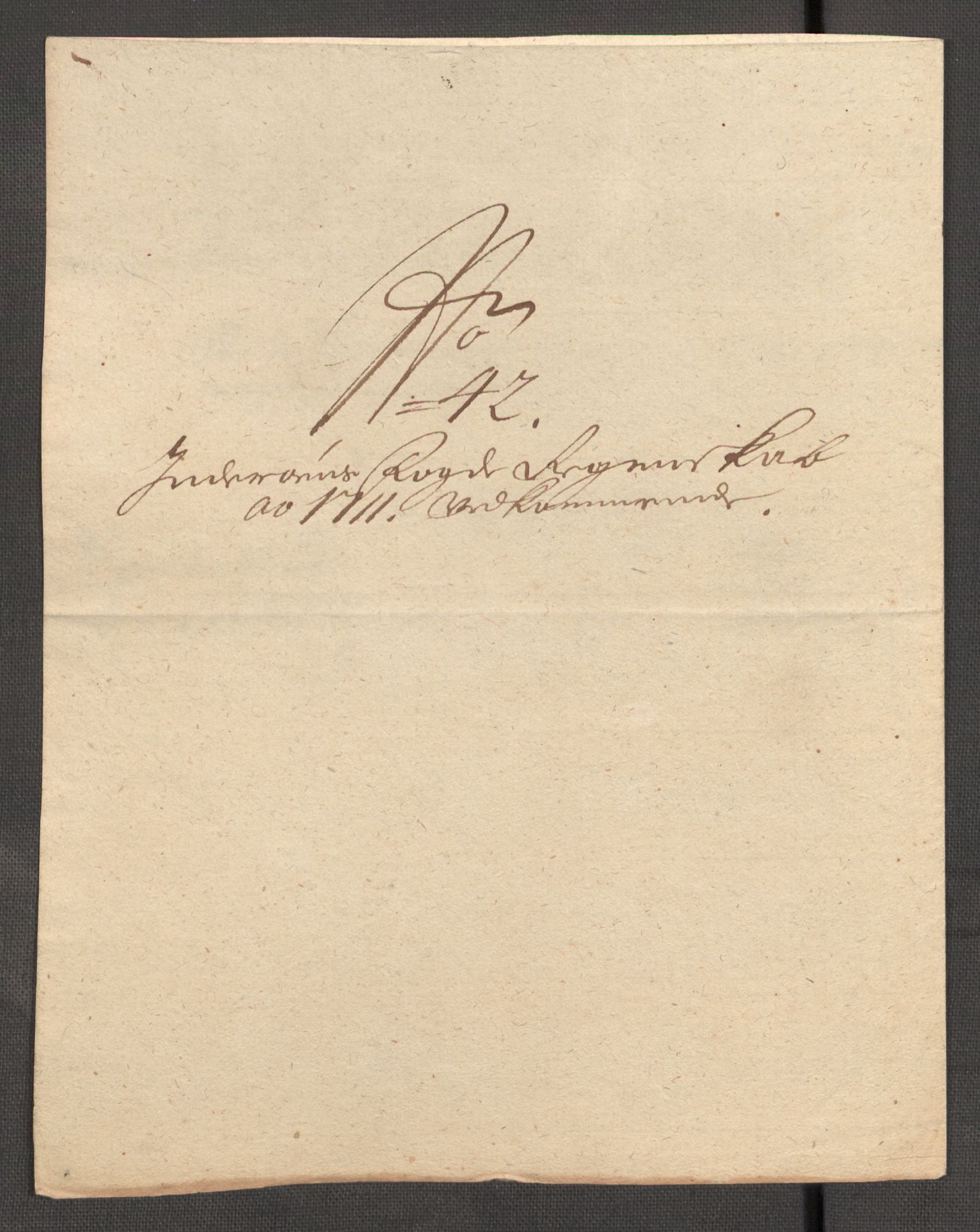 Rentekammeret inntil 1814, Reviderte regnskaper, Fogderegnskap, AV/RA-EA-4092/R63/L4319: Fogderegnskap Inderøy, 1711, p. 162