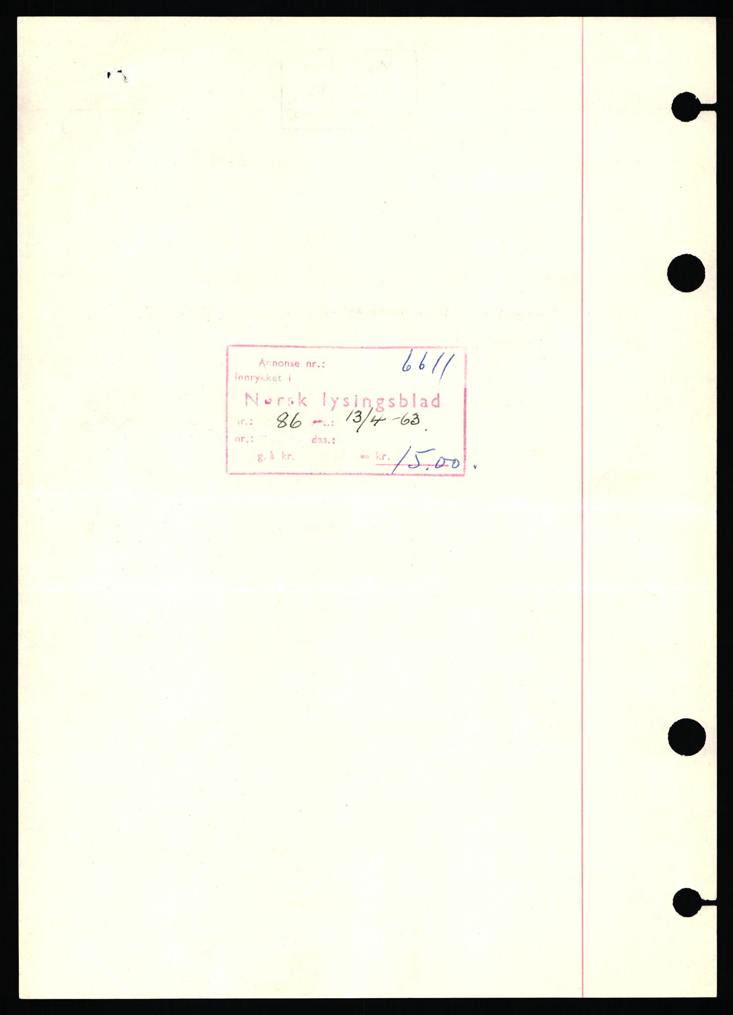 Stavanger byfogd, SAST/A-101408/002/J/Jd/Jde/L0003: Registreringsmeldinger og bilag. Enkeltmannsforetak, 751-1000, 1928-1976, p. 294