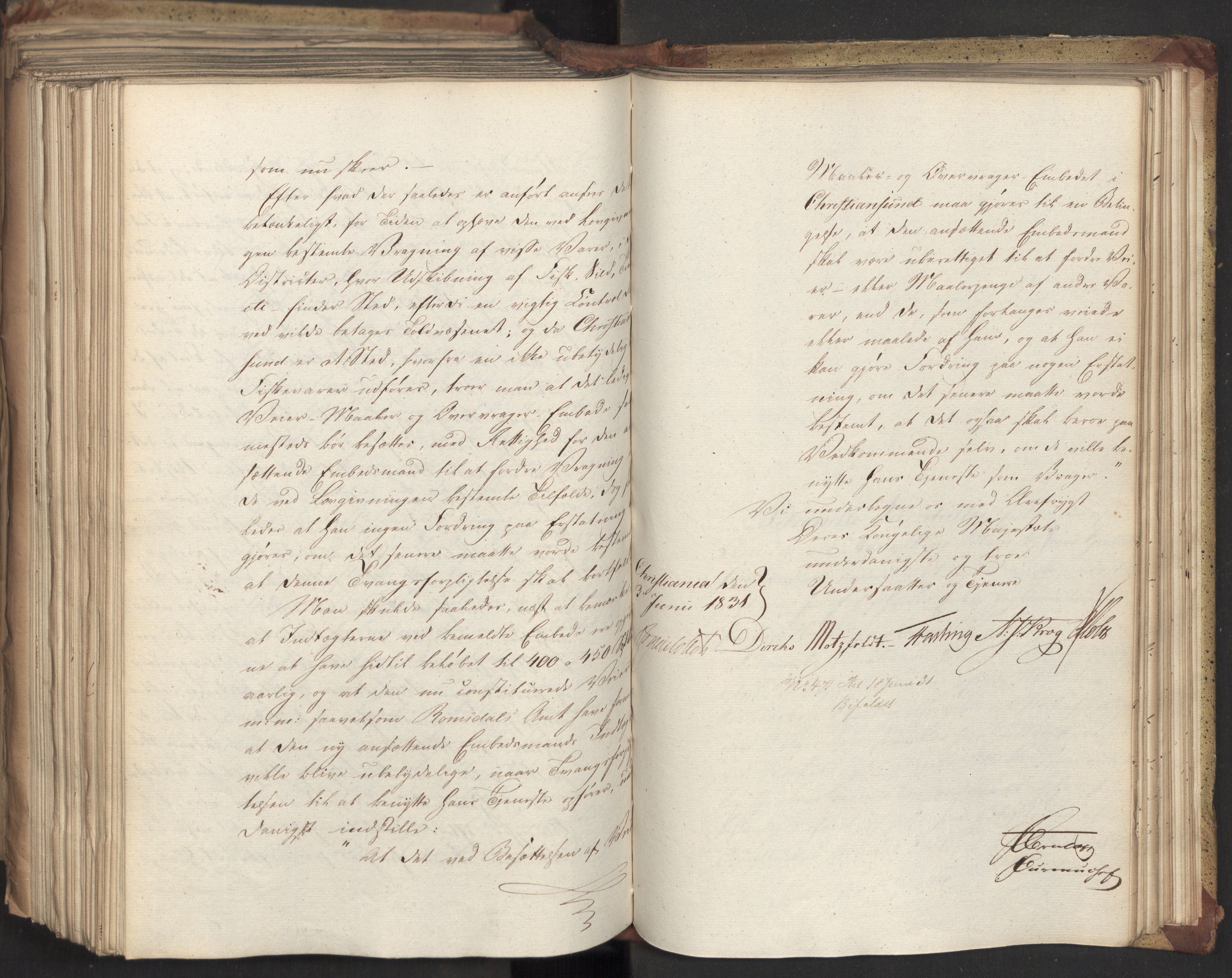 Statsrådsavdelingen i Stockholm, AV/RA-S-1003/D/Da/L0071: Regjeringsinnstillinger nr. 1222-1364, 1831, p. 496