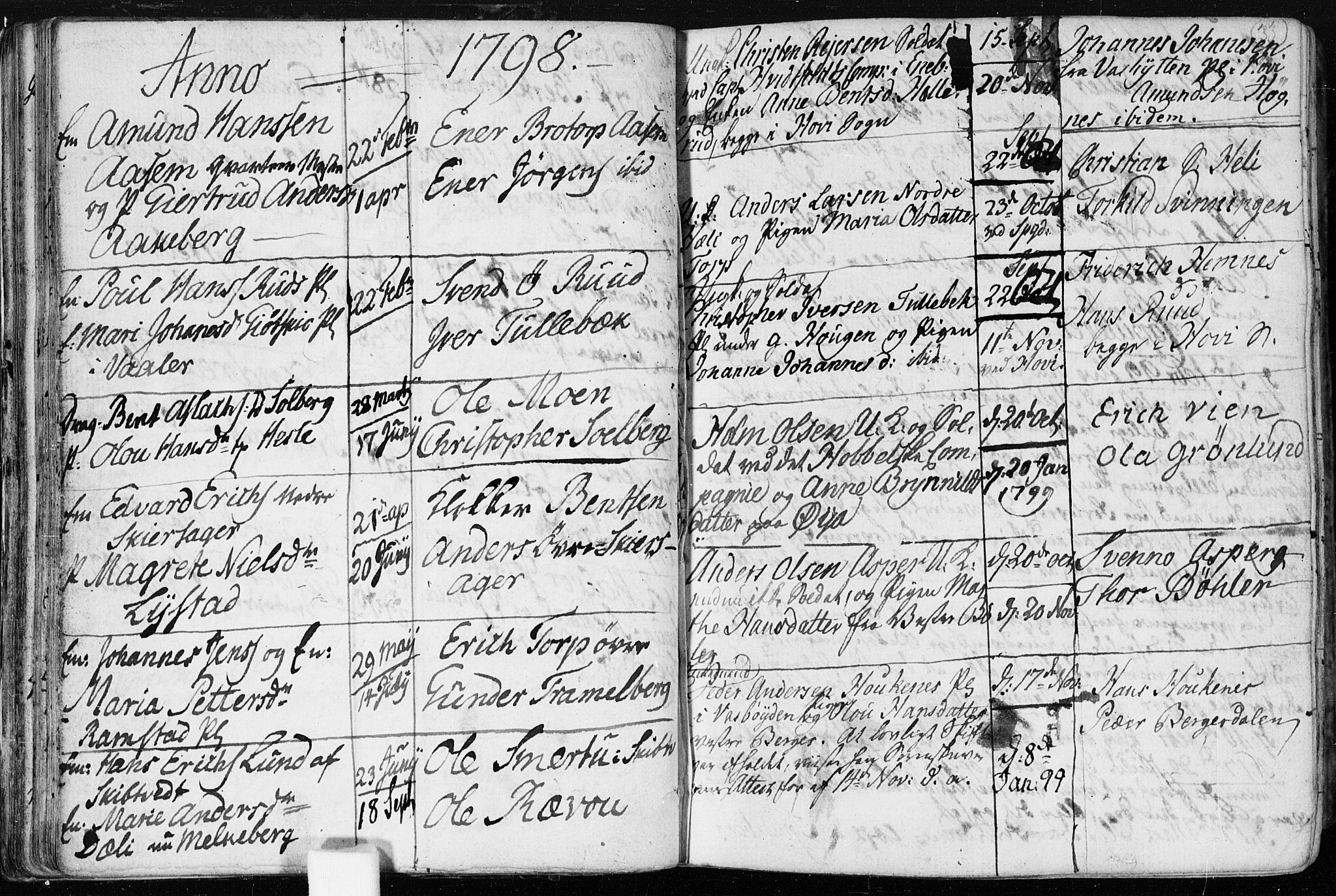 Spydeberg prestekontor Kirkebøker, SAO/A-10924/F/Fa/L0003: Parish register (official) no. I 3, 1778-1814, p. 33