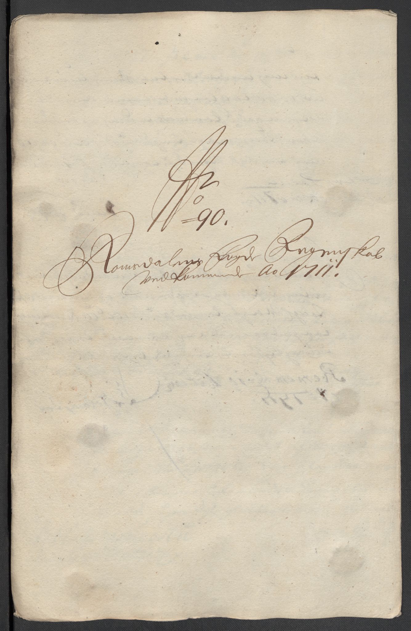 Rentekammeret inntil 1814, Reviderte regnskaper, Fogderegnskap, AV/RA-EA-4092/R55/L3660: Fogderegnskap Romsdal, 1711, p. 431