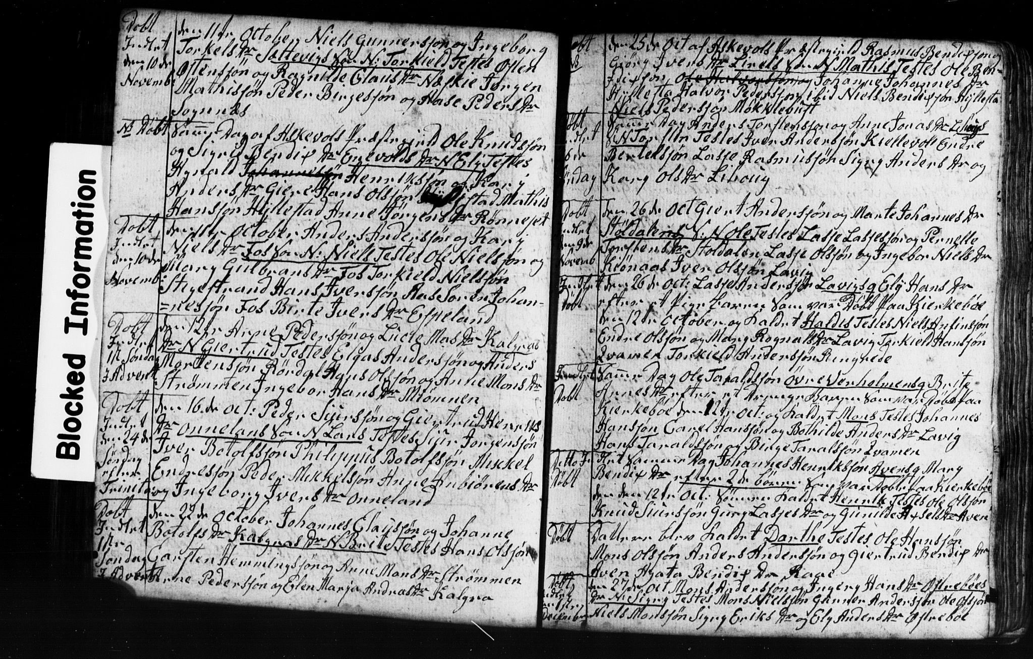 Gulen sokneprestembete, AV/SAB-A-80201/H/Hab: Parish register (copy) no. A 2, 1791-1814