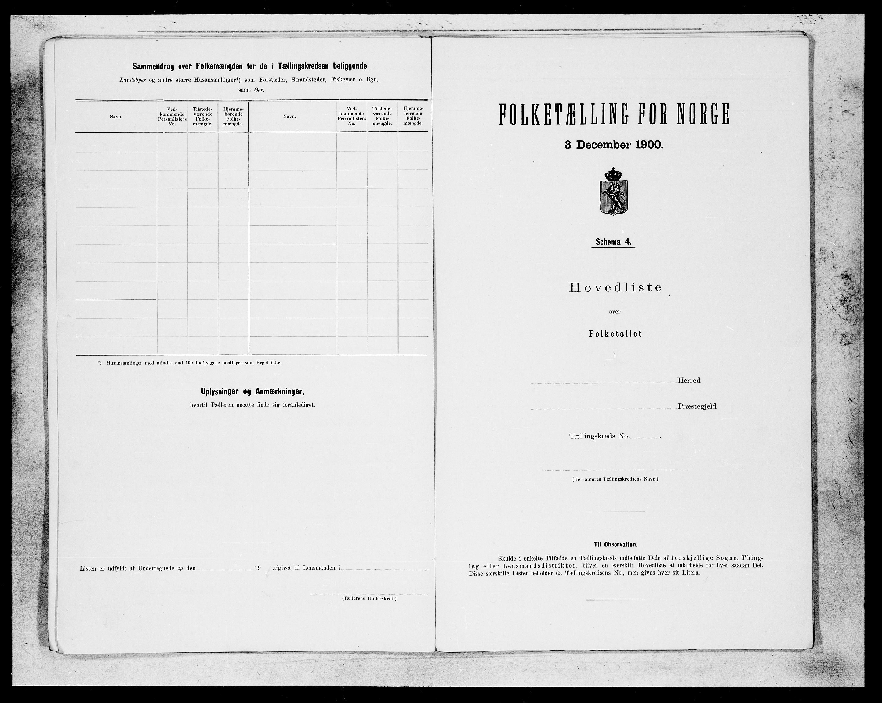 SAB, 1900 census for Voss, 1900, p. 17