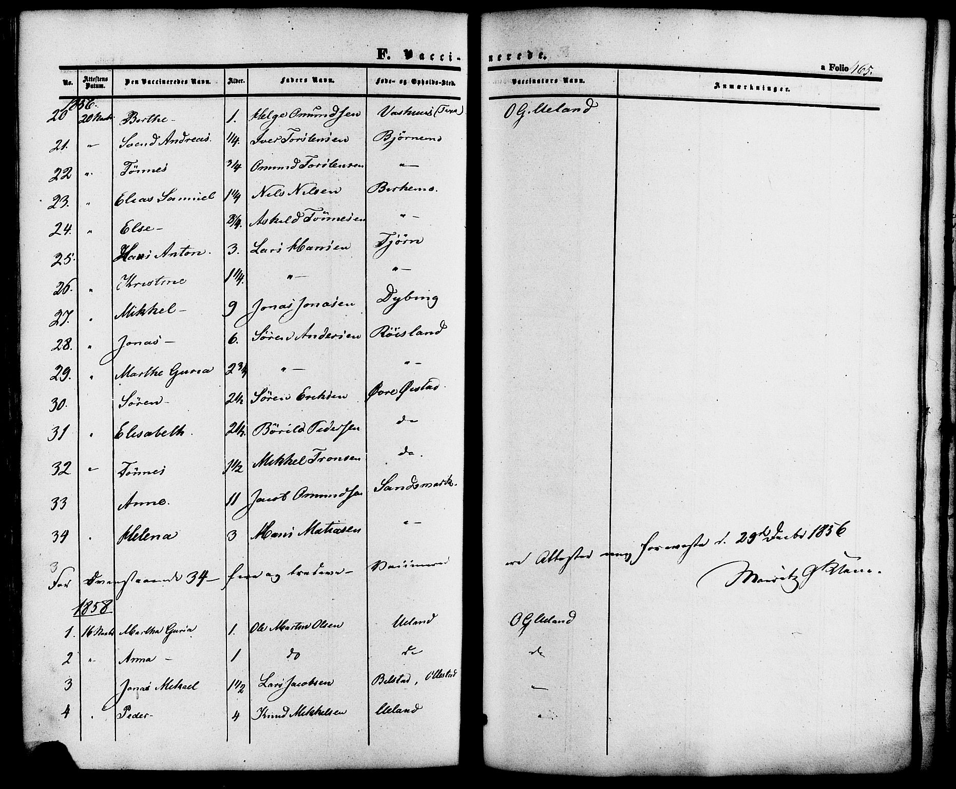 Lund sokneprestkontor, AV/SAST-A-101809/S06/L0010: Parish register (official) no. A 9, 1854-1886, p. 465