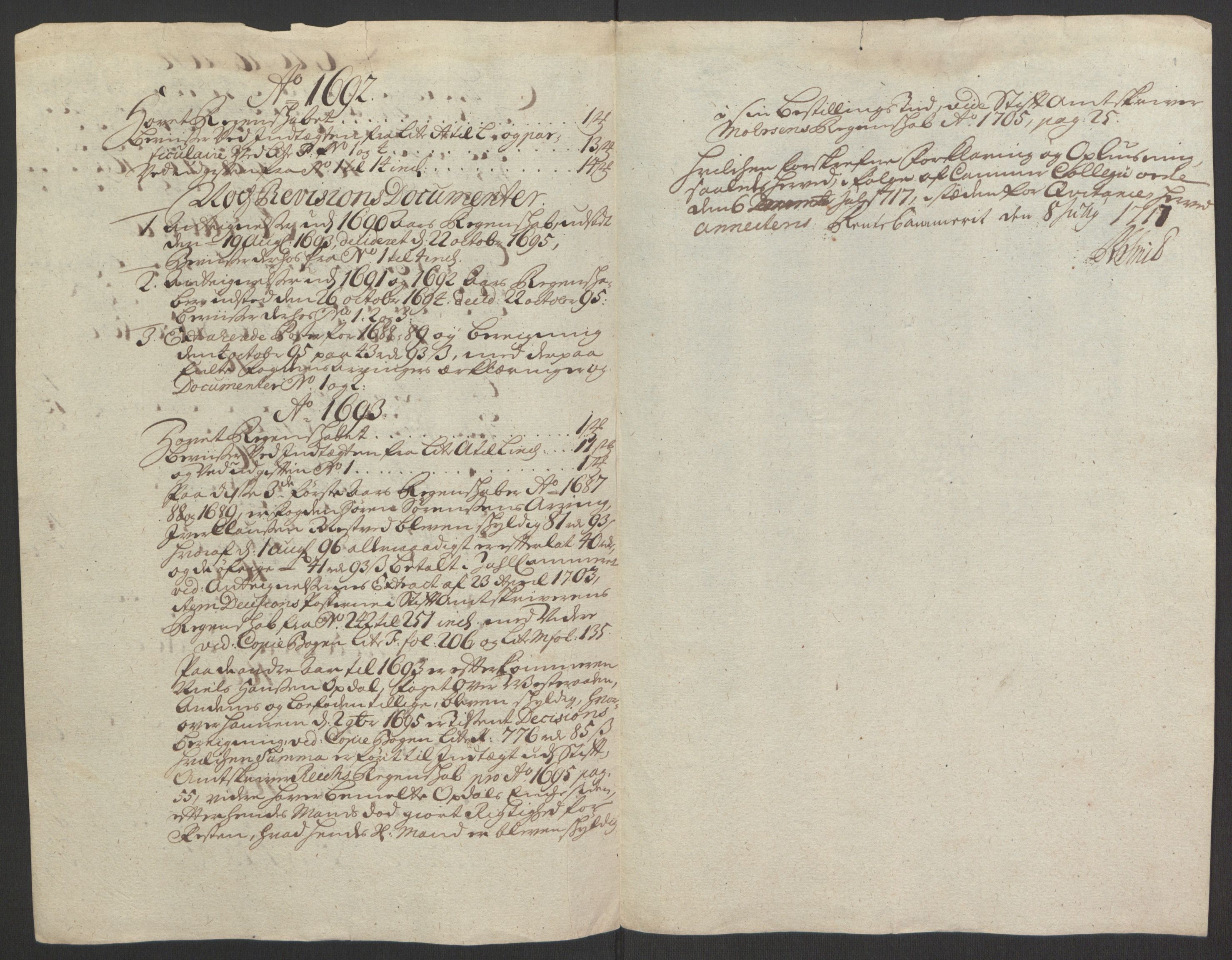 Rentekammeret inntil 1814, Reviderte regnskaper, Fogderegnskap, RA/EA-4092/R67/L4676: Fogderegnskap Vesterålen, Andenes og Lofoten, 1691-1693, p. 240