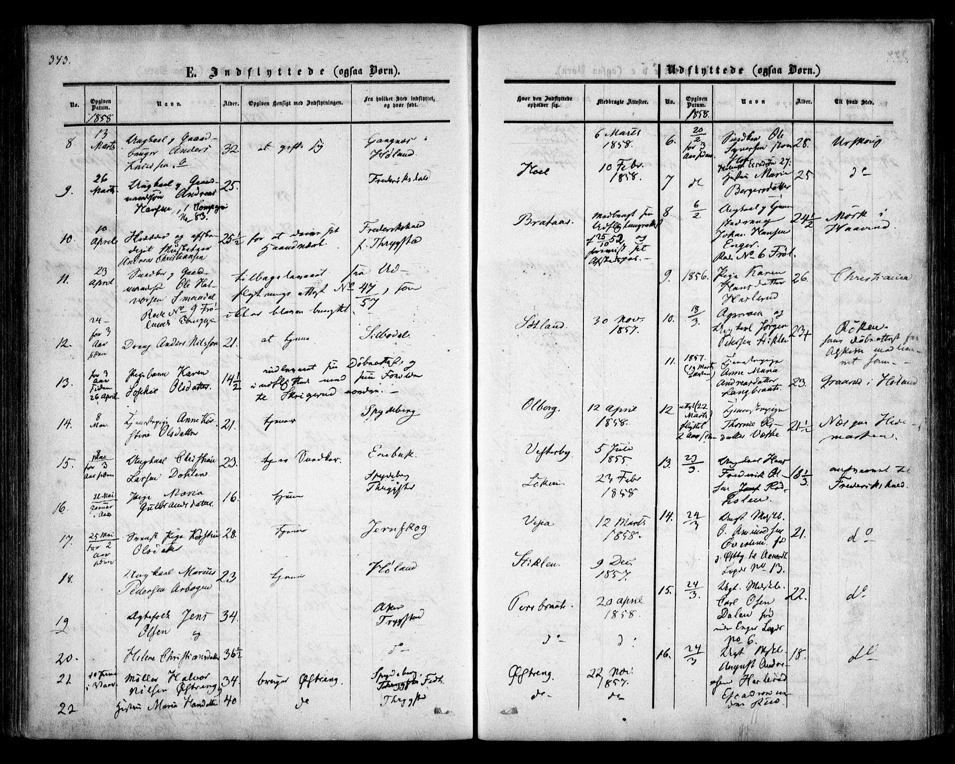 Trøgstad prestekontor Kirkebøker, AV/SAO-A-10925/F/Fa/L0008.b: Parish register (official) no. I 8B, 1855-1864, p. 343