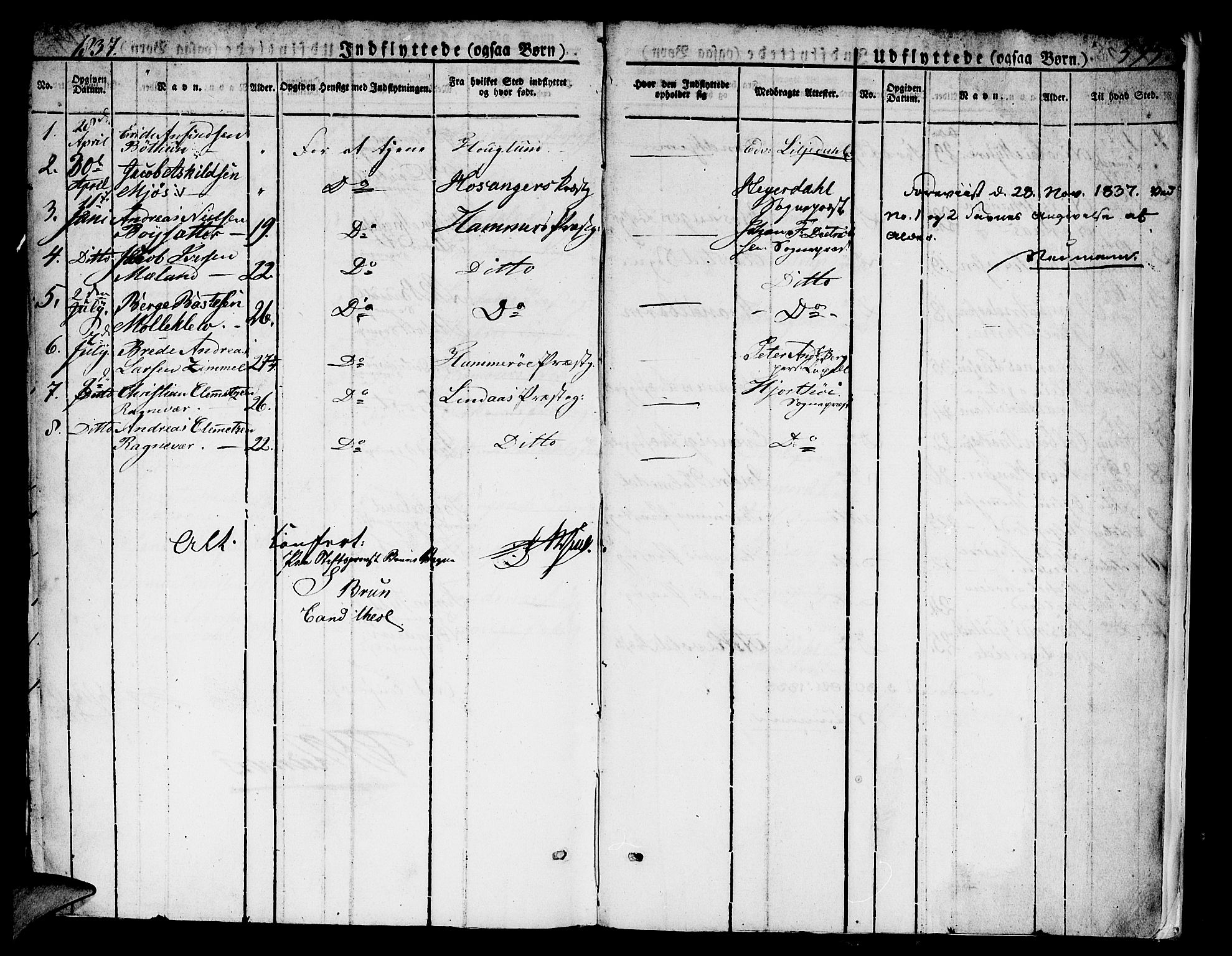 Domkirken sokneprestembete, AV/SAB-A-74801/H/Hab/L0002: Parish register (copy) no. A 2, 1821-1839, p. 594