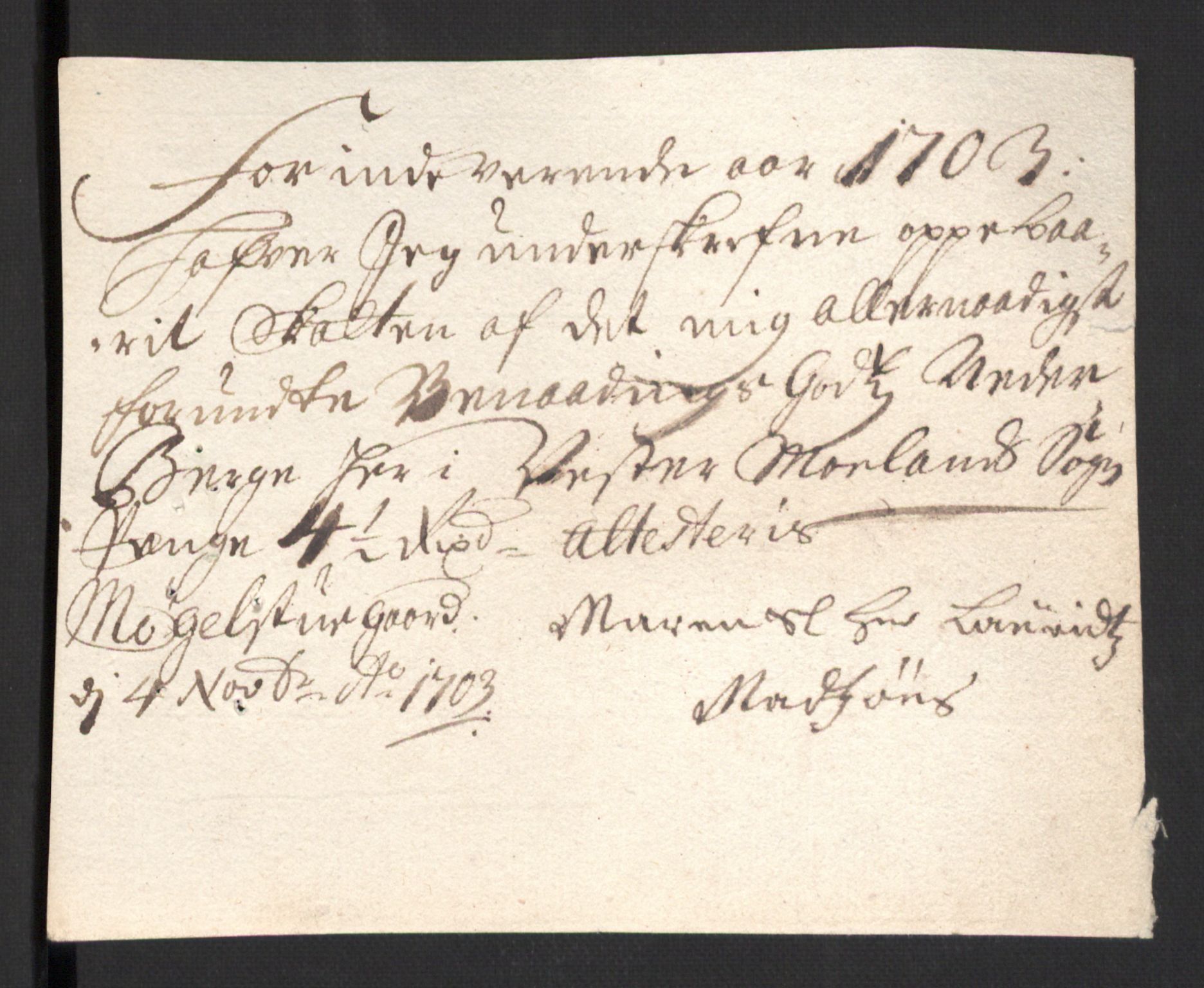 Rentekammeret inntil 1814, Reviderte regnskaper, Fogderegnskap, AV/RA-EA-4092/R39/L2316: Fogderegnskap Nedenes, 1702-1703, p. 219