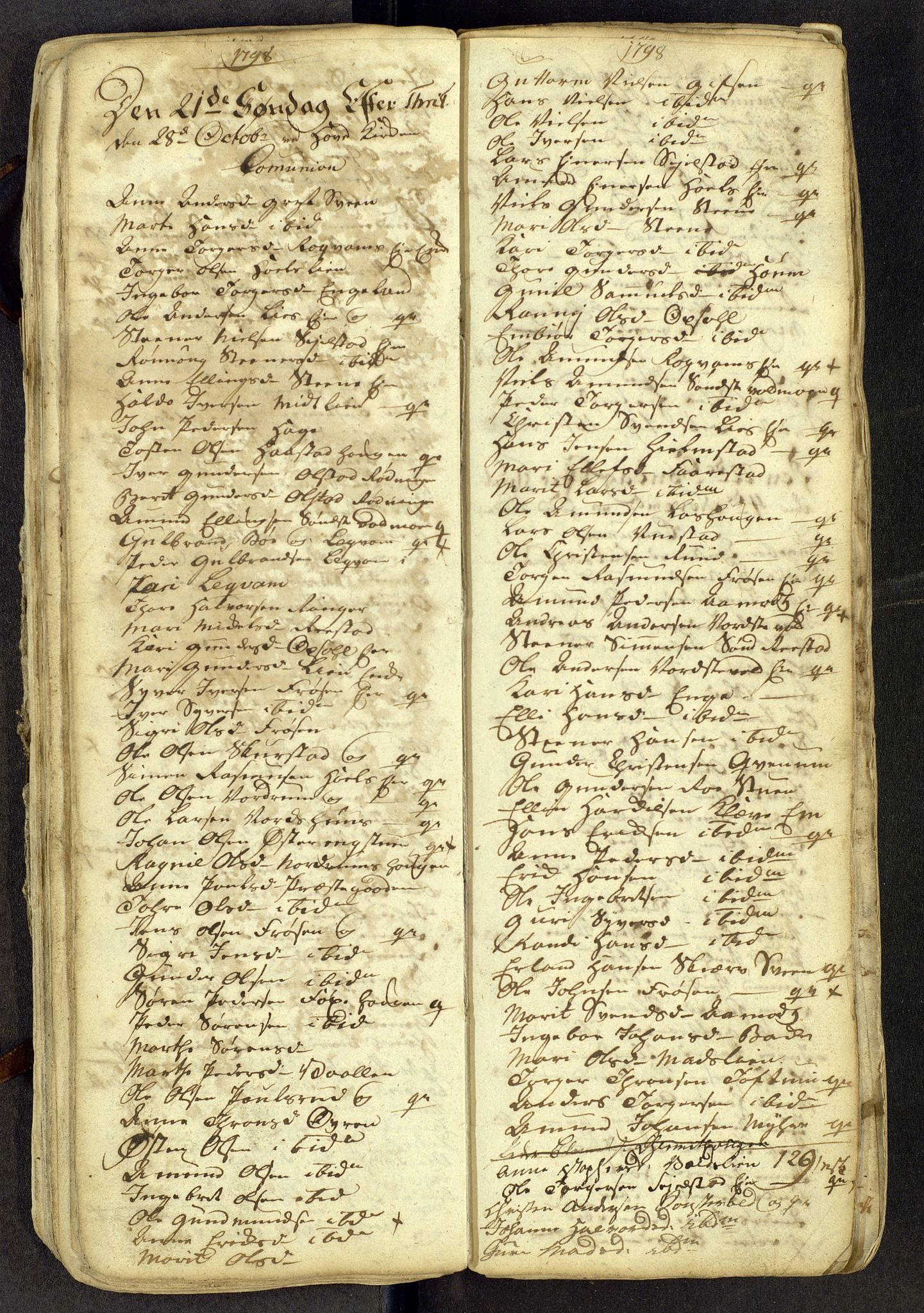 Gausdal prestekontor, AV/SAH-PREST-090/H/Ha: Parish register draft no. -, 1794-1811