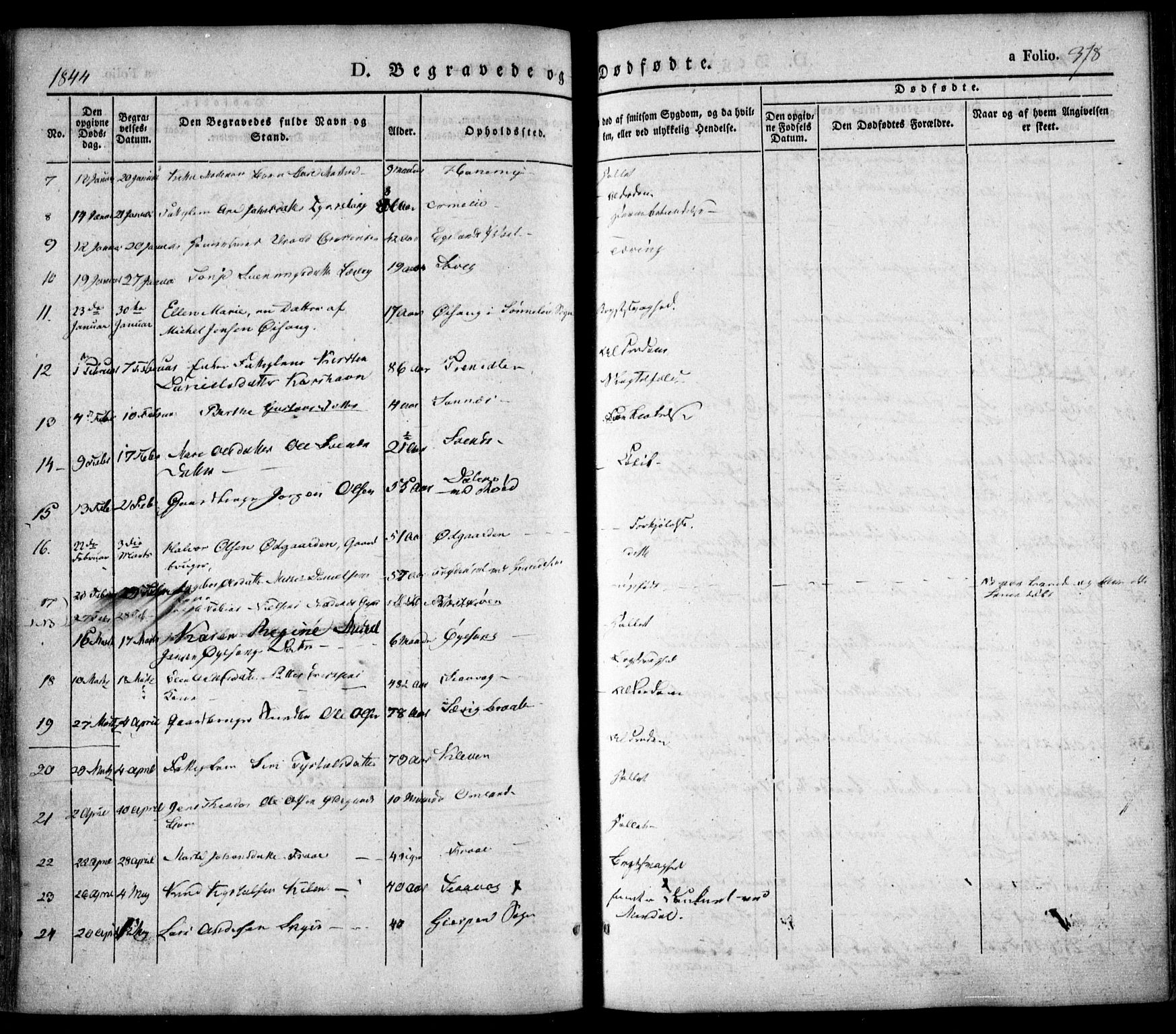 Søndeled sokneprestkontor, SAK/1111-0038/F/Fa/L0002: Parish register (official) no. A 2, 1839-1860, p. 378