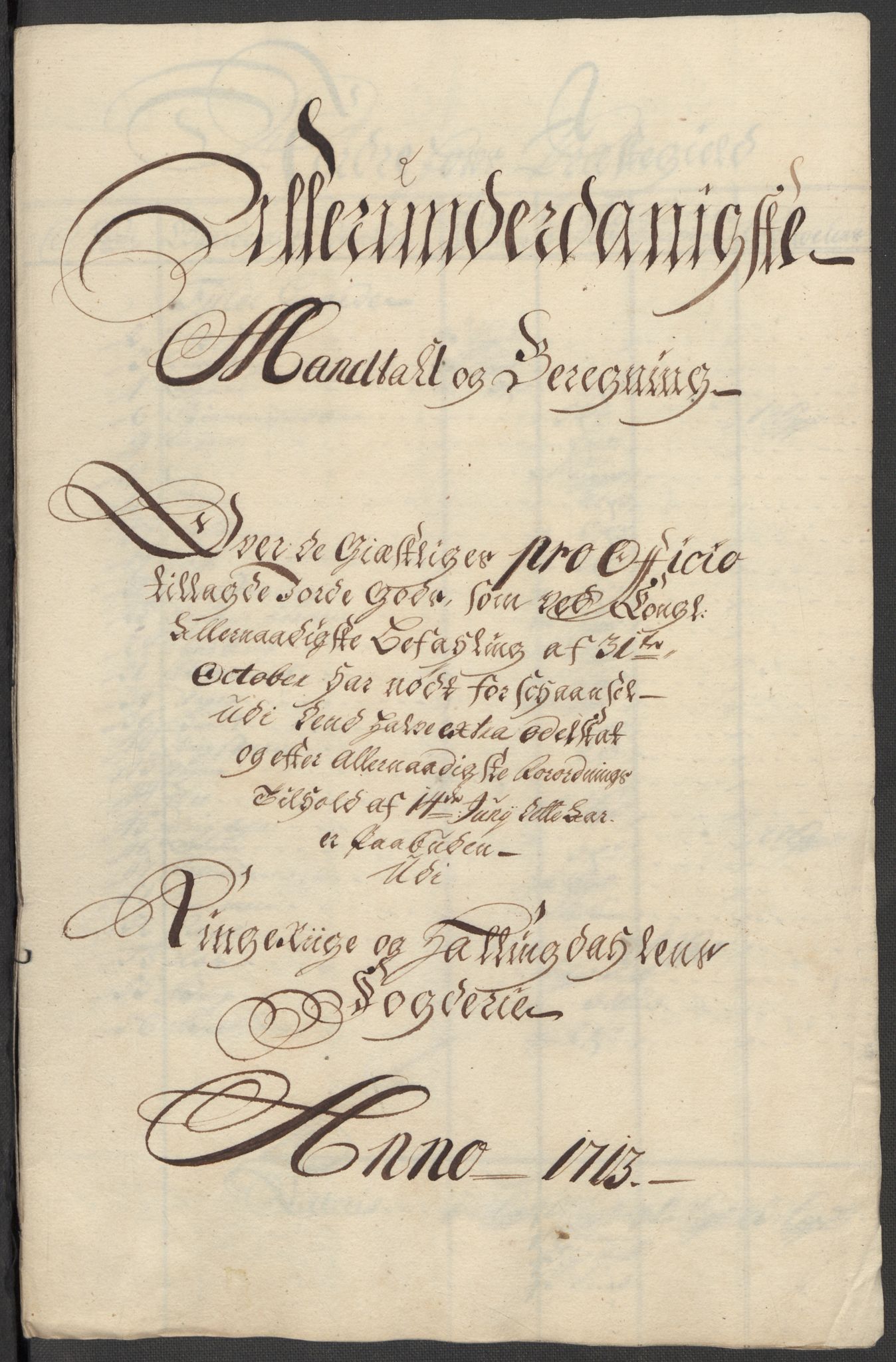 Rentekammeret inntil 1814, Reviderte regnskaper, Fogderegnskap, RA/EA-4092/R23/L1471: Fogderegnskap Ringerike og Hallingdal, 1713-1714, p. 175