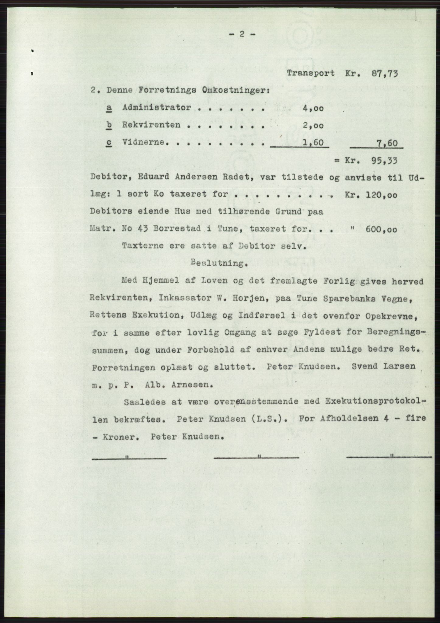 Statsarkivet i Oslo, AV/SAO-A-10621/Z/Zd/L0011: Avskrifter, j.nr 4-798/1960, 1960, p. 451