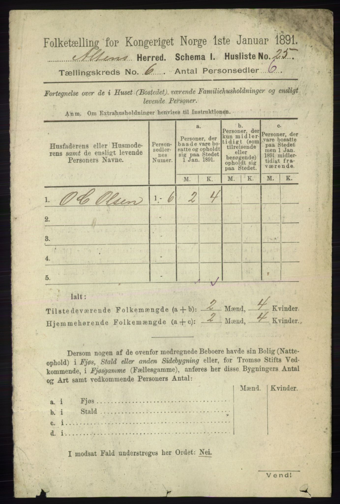 RA, 1891 census for 2012 Alta, 1891, p. 1836