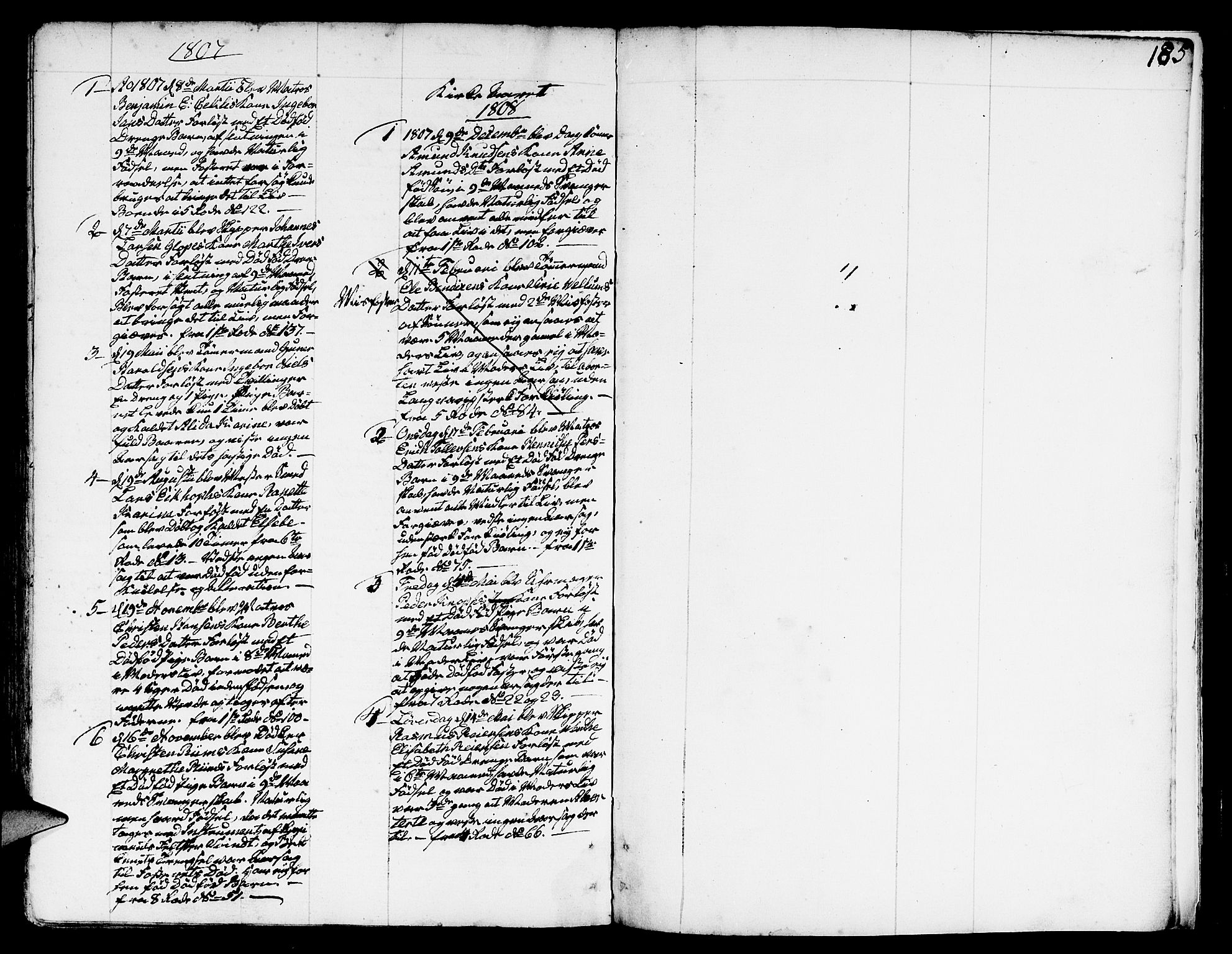 Nykirken Sokneprestembete, SAB/A-77101/H/Haa/L0005: Parish register (official) no. A 5, 1775-1808, p. 185
