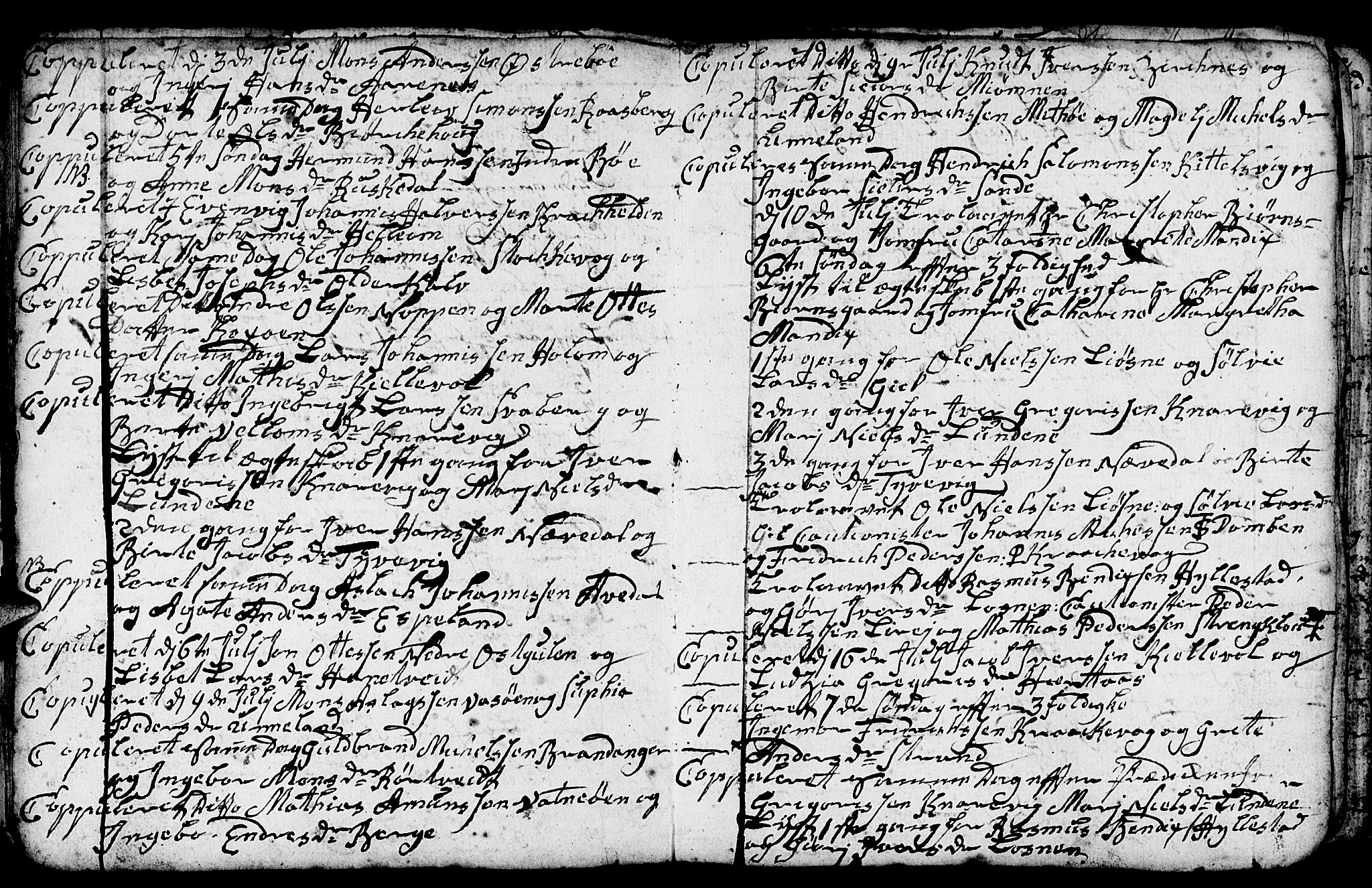 Gulen sokneprestembete, SAB/A-80201/H/Hab: Parish register (copy) no. A 1, 1786-1791, p. 65