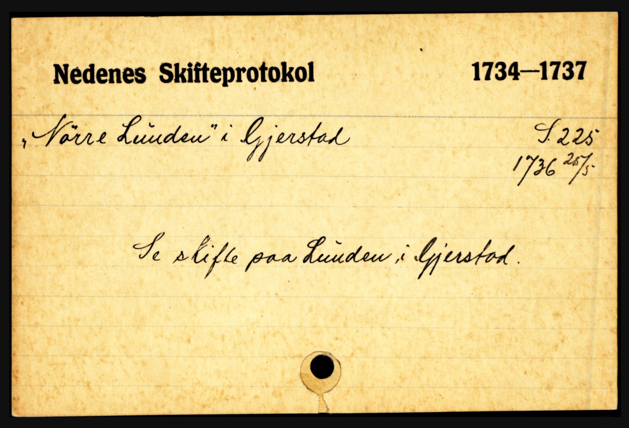 Nedenes sorenskriveri før 1824, AV/SAK-1221-0007/H, p. 22709