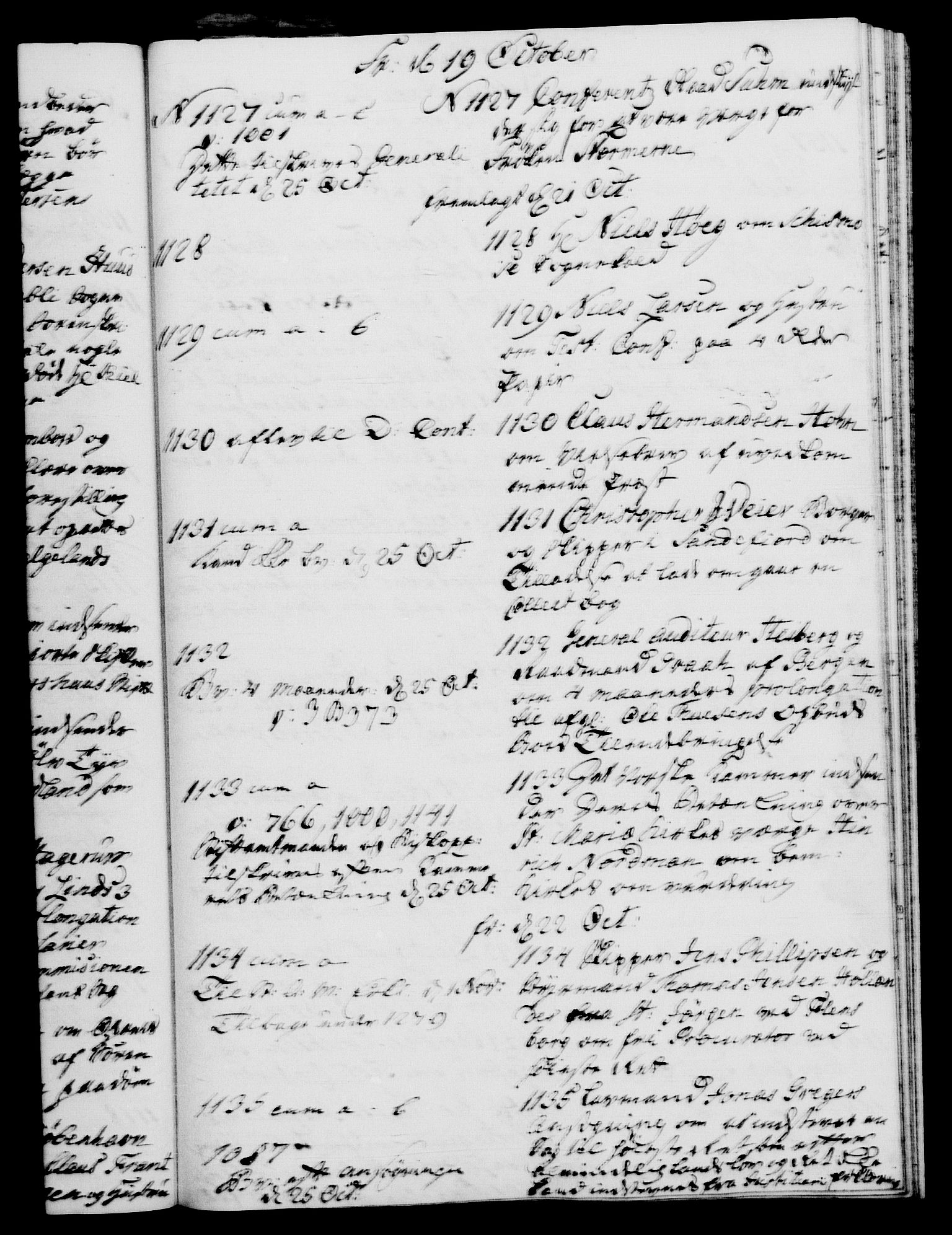 Danske Kanselli 1572-1799, RA/EA-3023/I/Ia/L0001: 3. departements journal, 1771