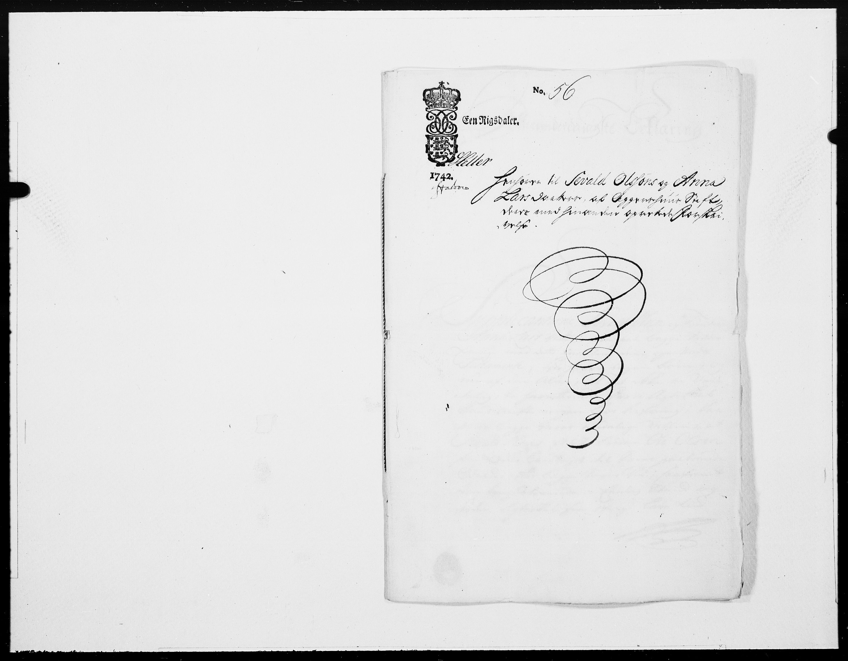 Danske Kanselli 1572-1799, AV/RA-EA-3023/F/Fc/Fcc/Fcca/L0137: Norske innlegg 1572-1799, 1743, p. 90