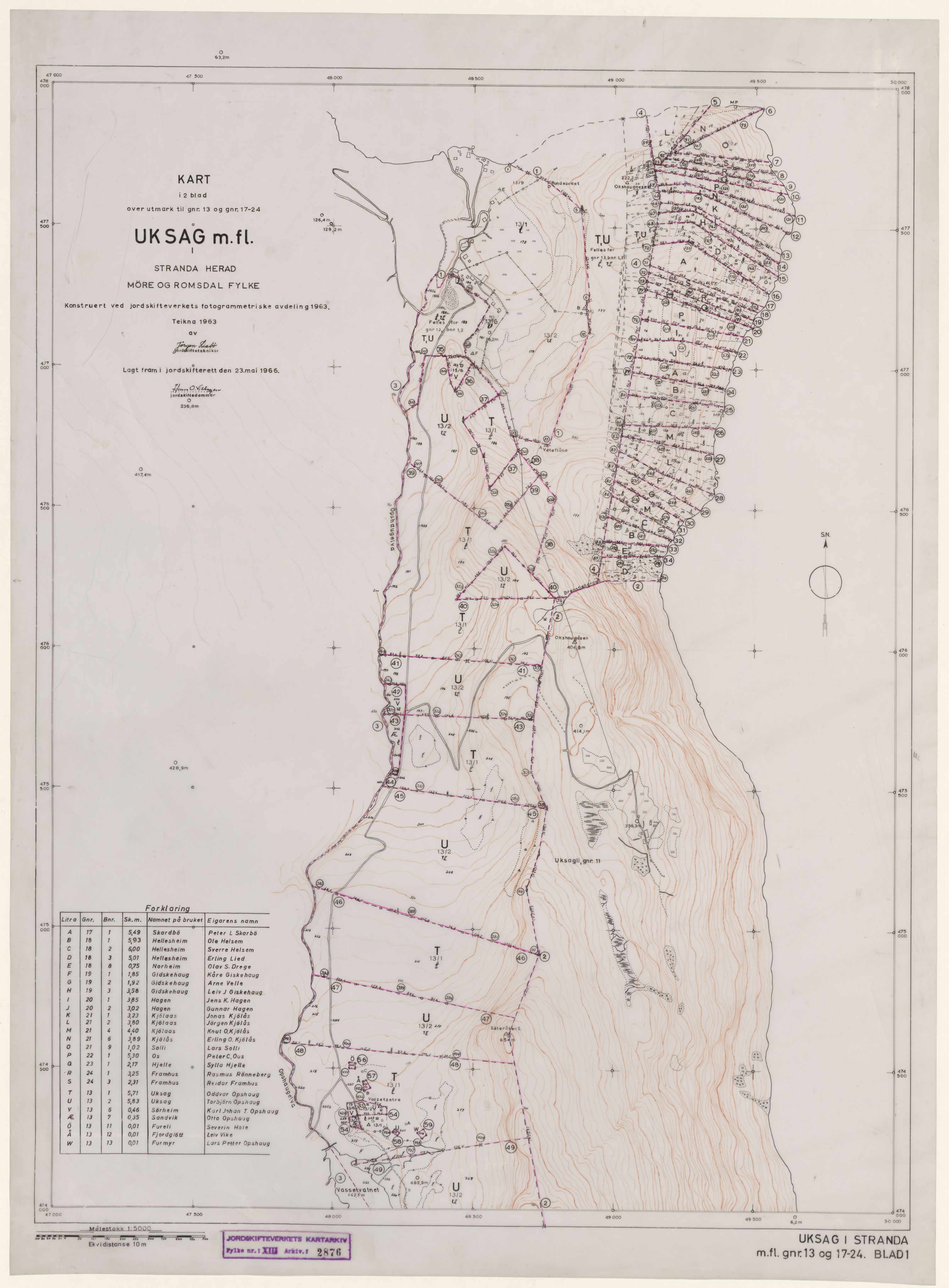 Jordskifteverkets kartarkiv, AV/RA-S-3929/T, 1859-1988, p. 3627